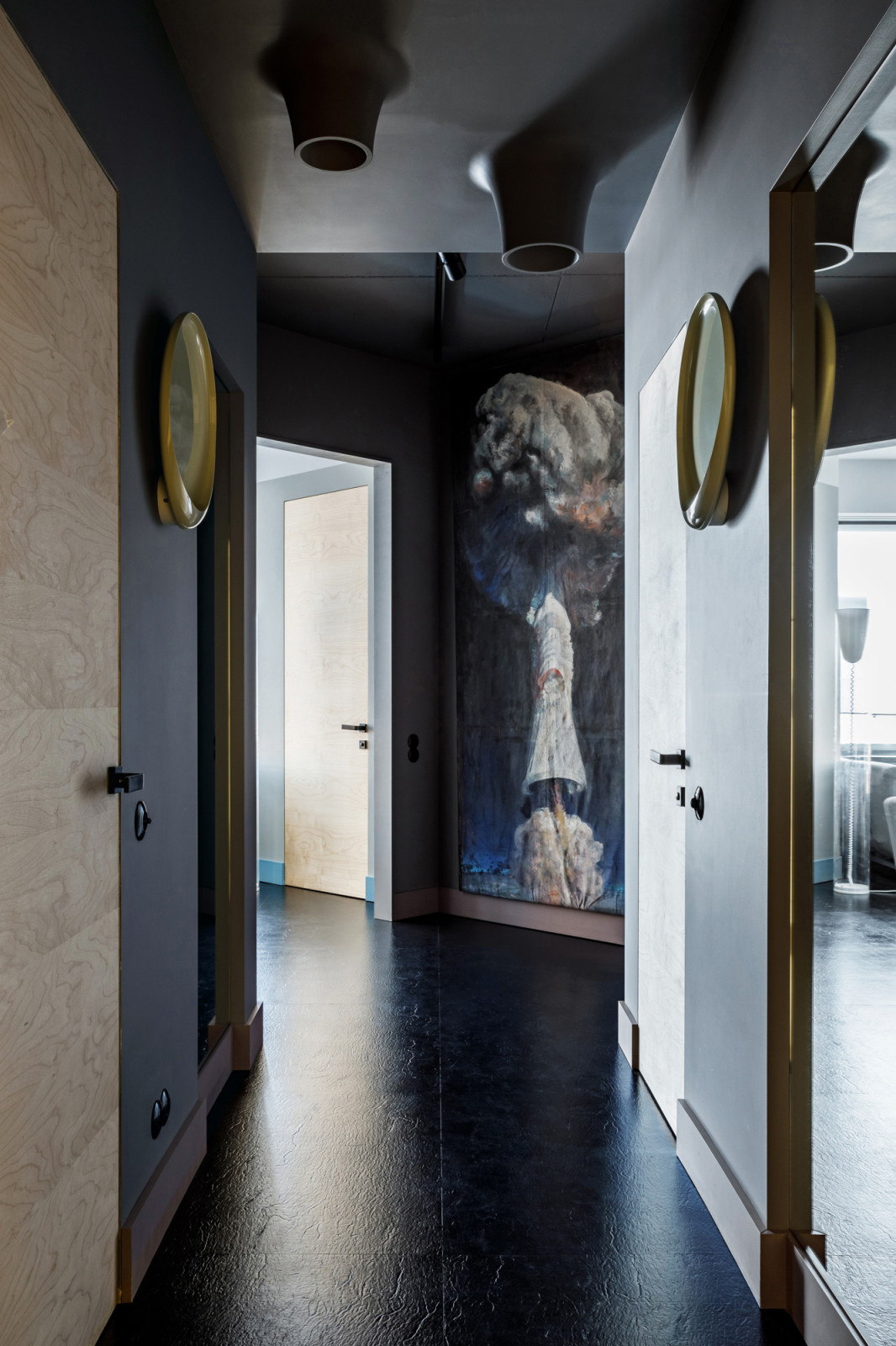 В гостях: Квартира дизайнера — с винтажным декором и сауной