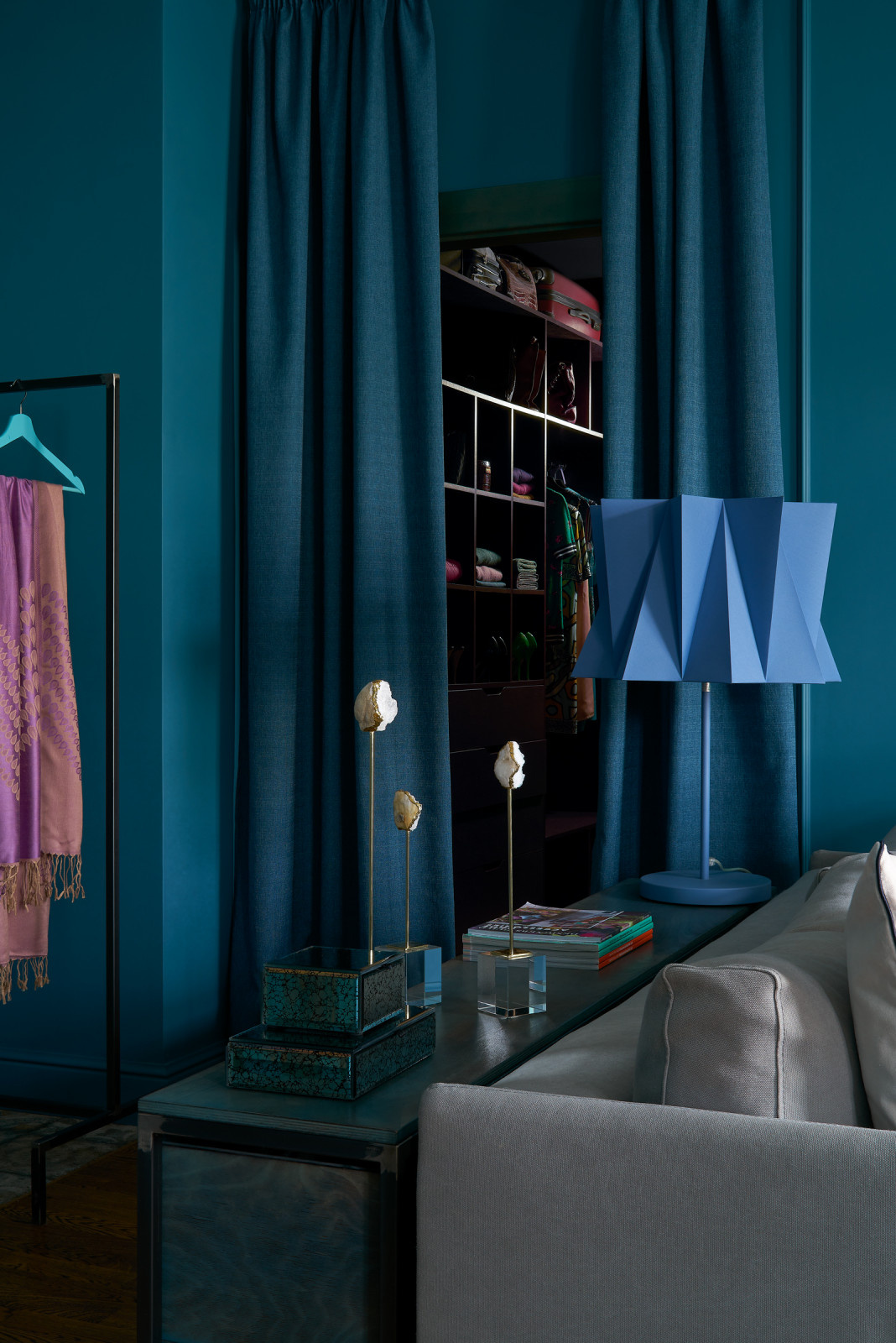 Houzz тур: Квартира-убежище в оттенках океана