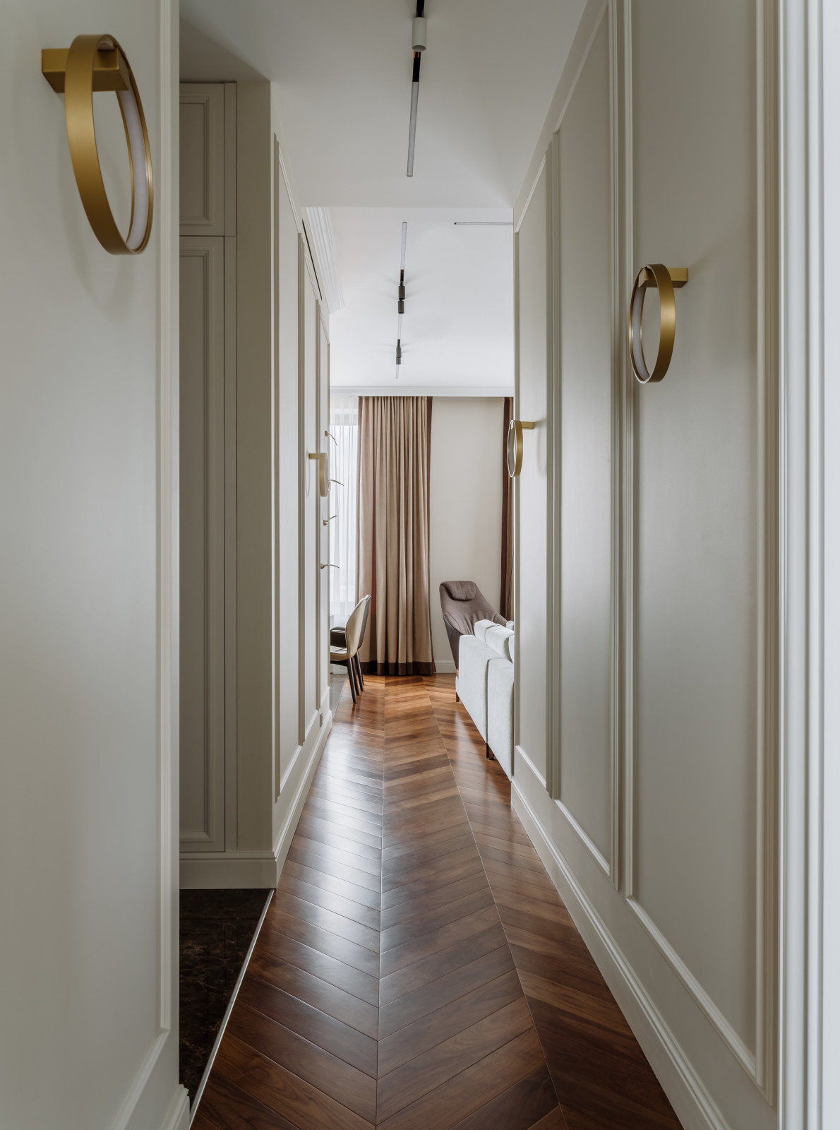 Houzz тур: Квартира 100 кв.м. с радиусной планировкой