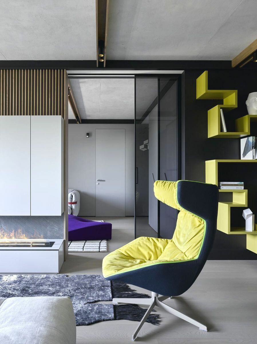 Houzz тур: Смелая квартира в Калининграде для ценителей искусства