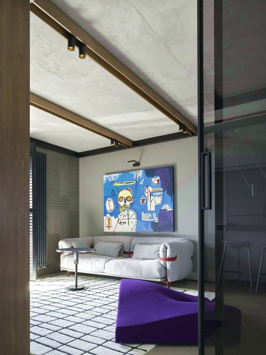 Houzz тур: Смелая квартира в Калининграде для ценителей искусства