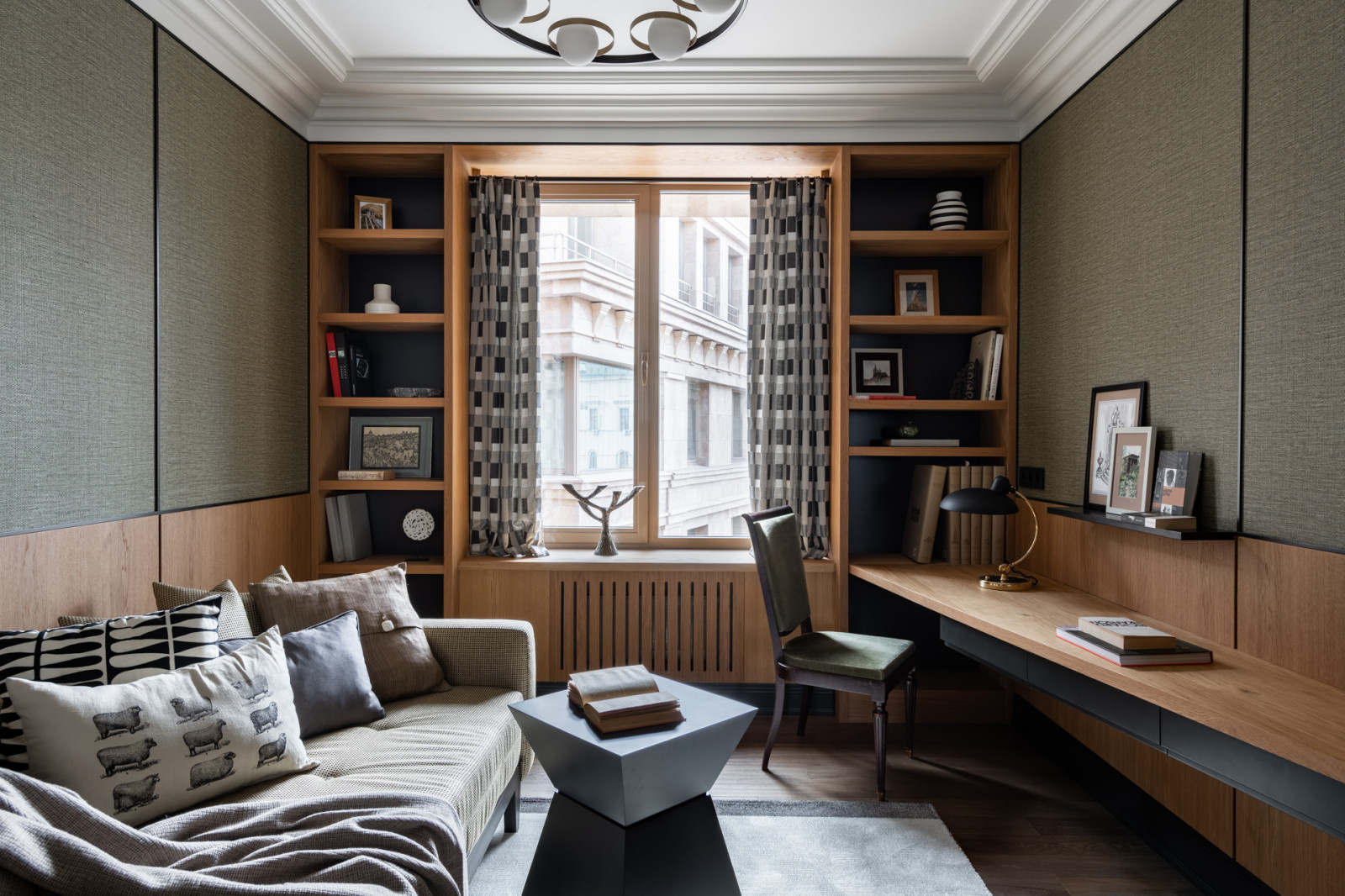 Houzz тур: Казанский интерьер, вдохновленный зимним Ленинградом