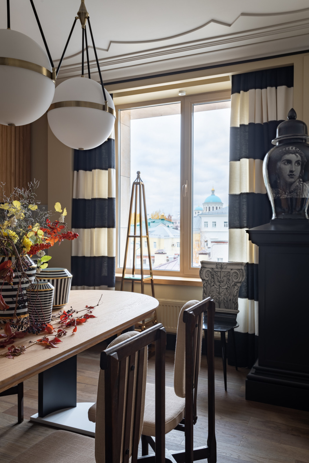 Houzz тур: Казанский интерьер, вдохновленный зимним Ленинградом