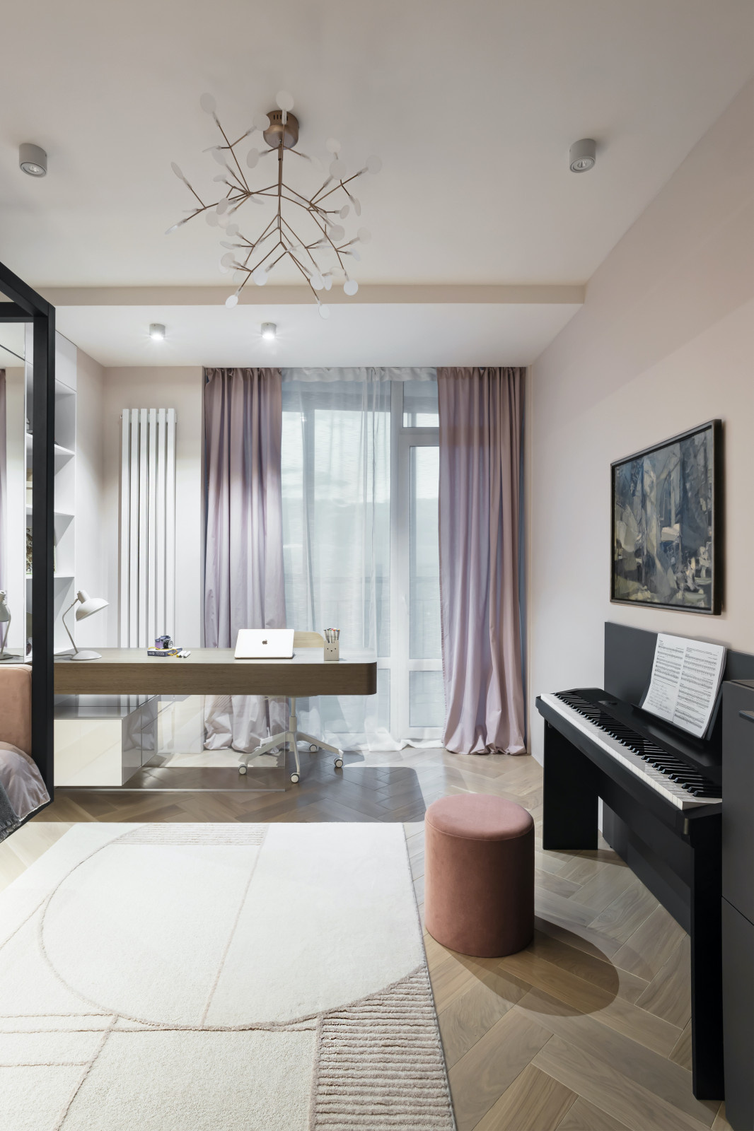 Houzz тур: Квартира с окнами в парк и индустриальной эстетикой