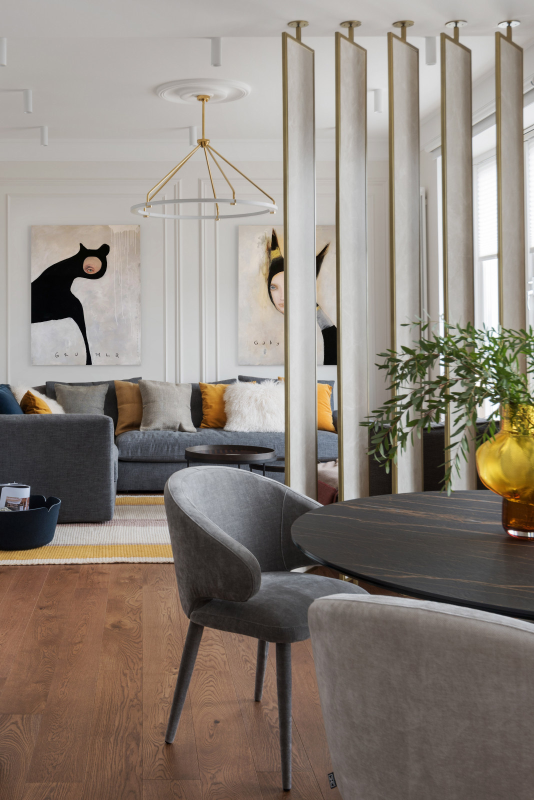 Квартира на Смольном проспекте, 125 м2