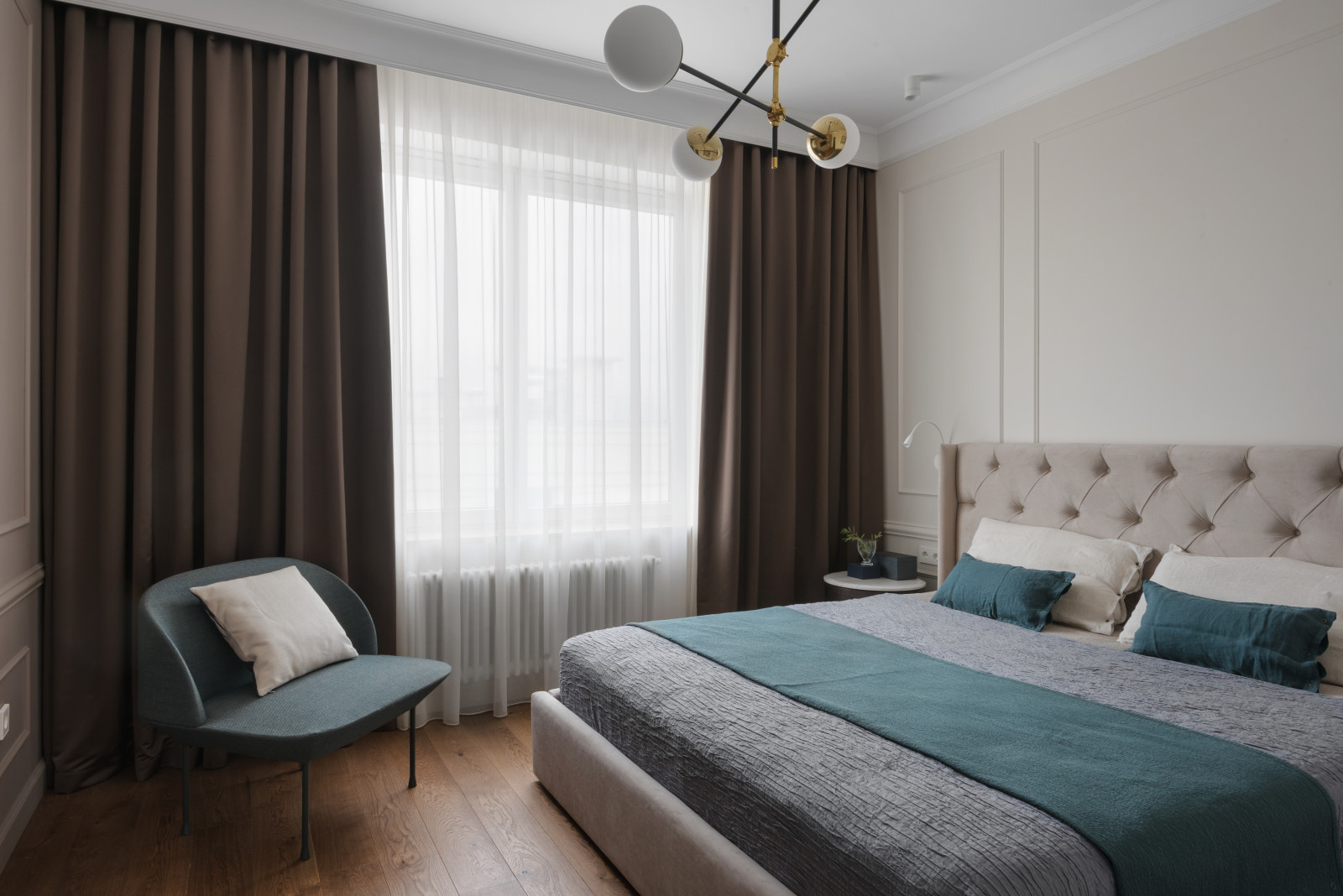 Квартира на Смольном проспекте, 125 м2