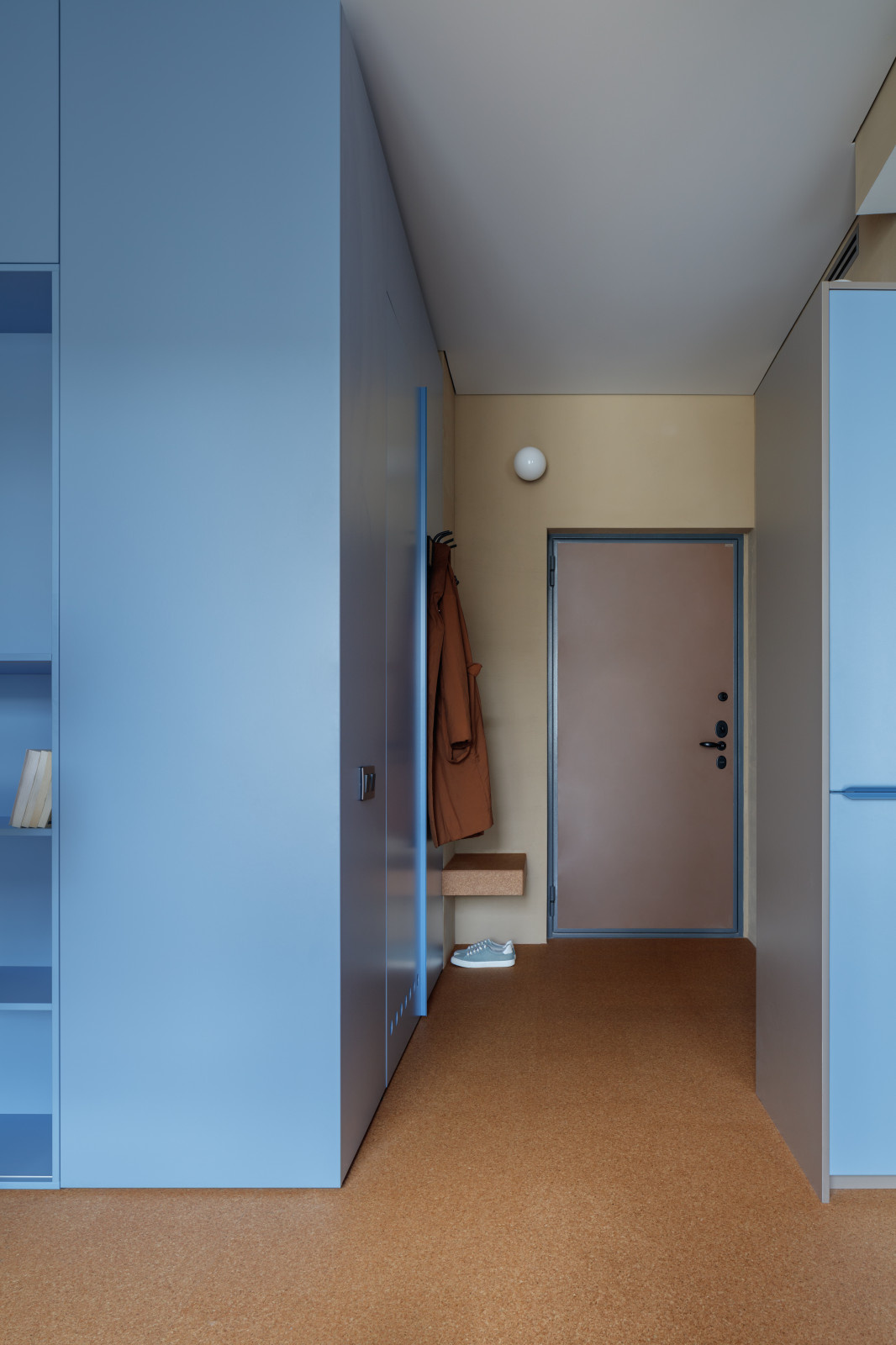 Houzz тур: Апартаменты 40 кв. м – из пробки и стеклоблоков