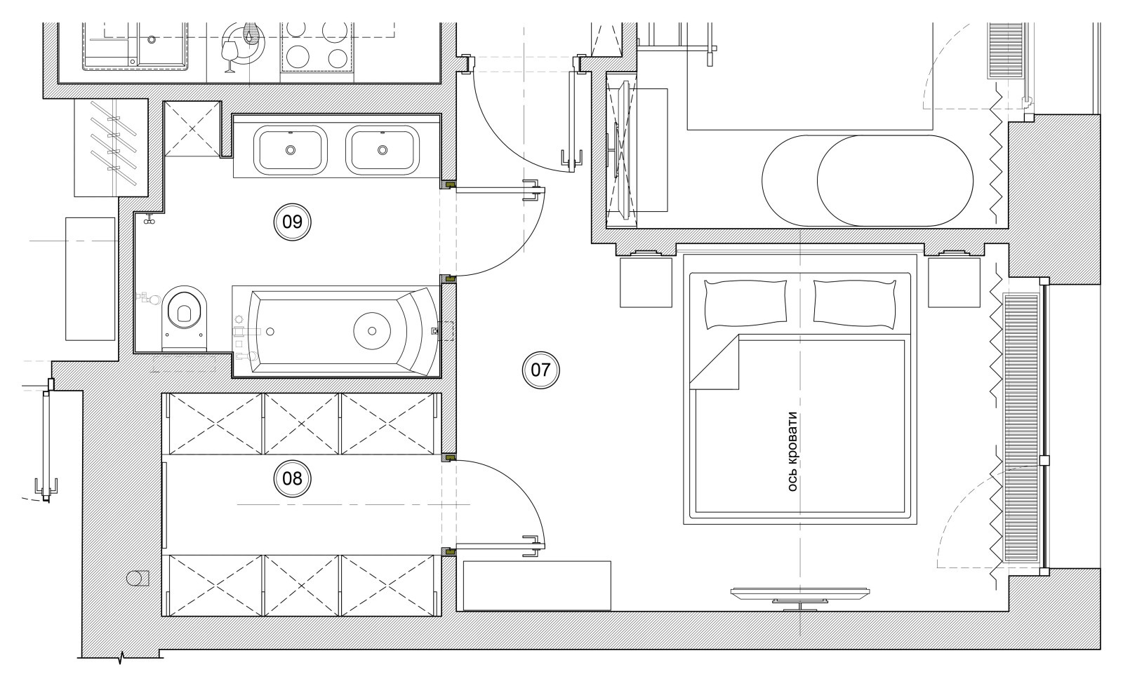 Проект недели: Спальня c эффектным изголовьем