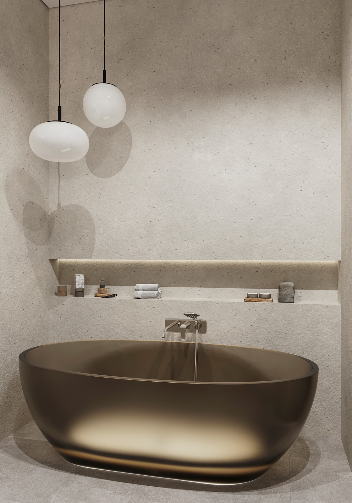 "Elegance", проект квартиры 60 кв. метров