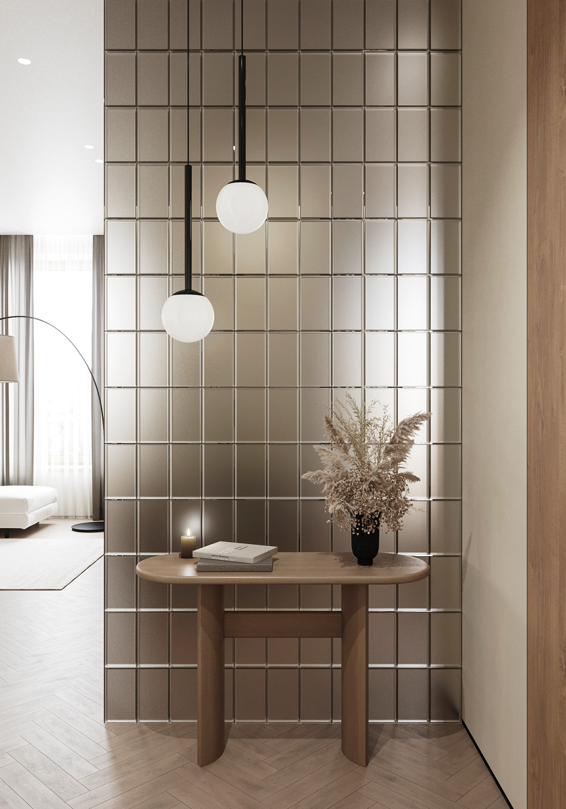 "Elegance", проект квартиры 60 кв. метров