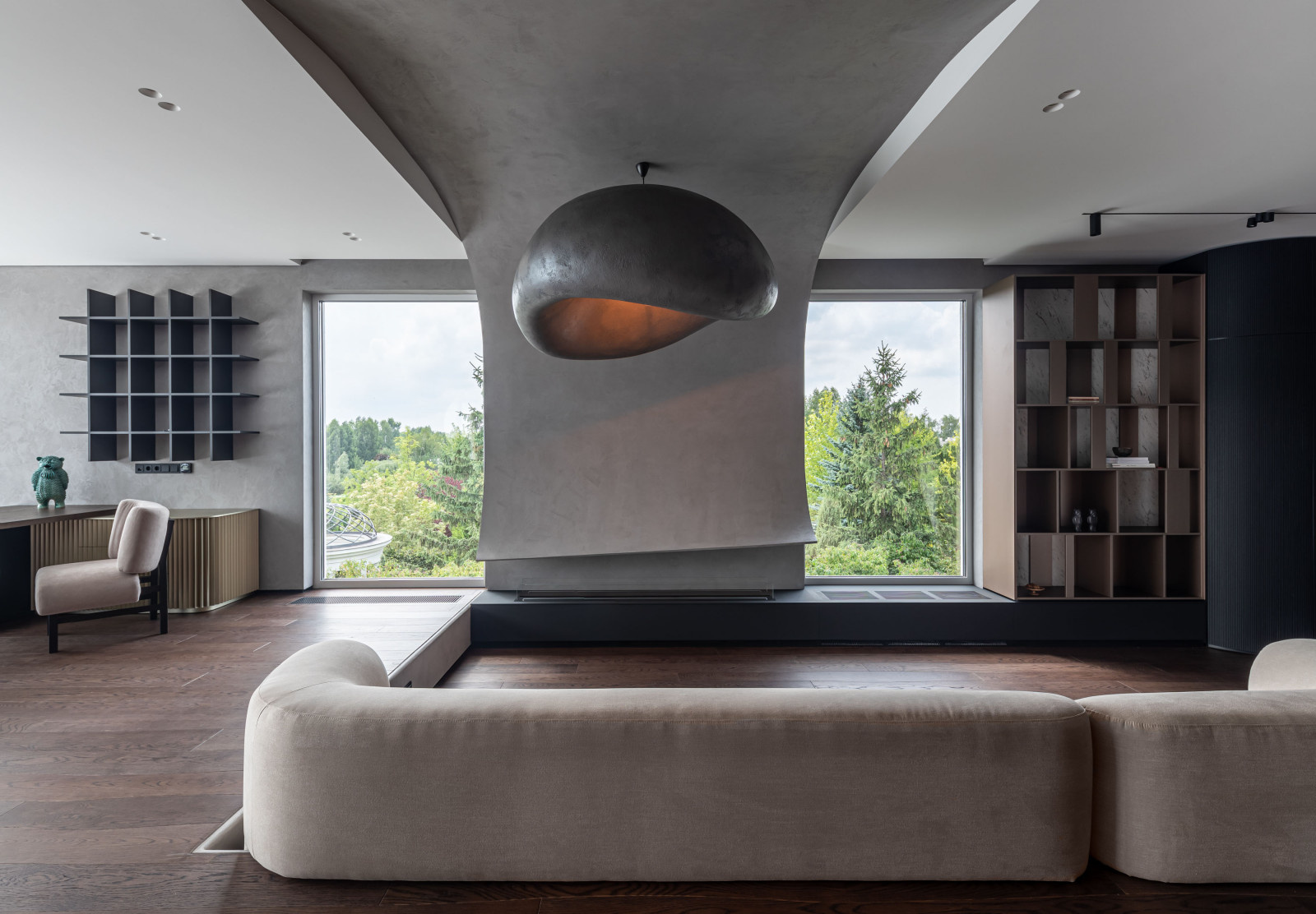 VYSHYTO HOUSE INTERIOR PART GREY