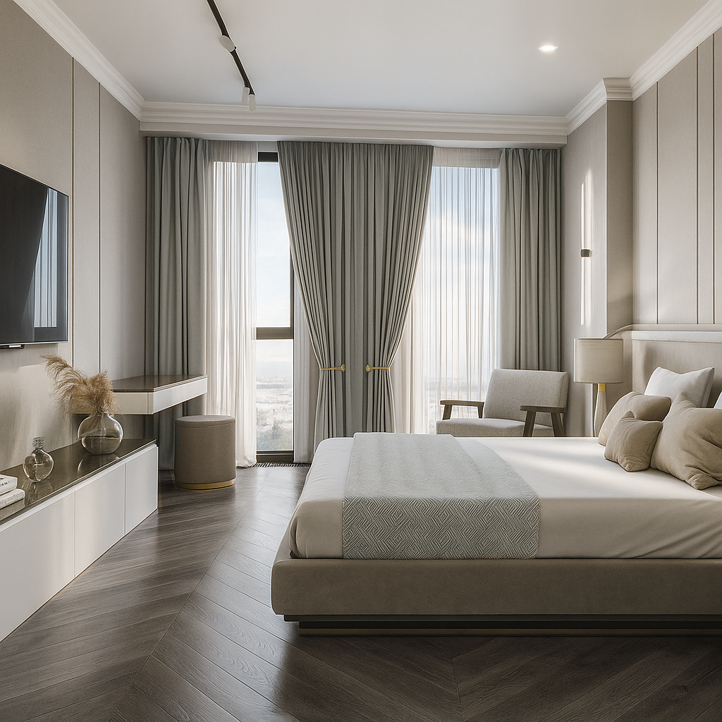 Трехкомнатная квартира в жилом комплексе Sky House