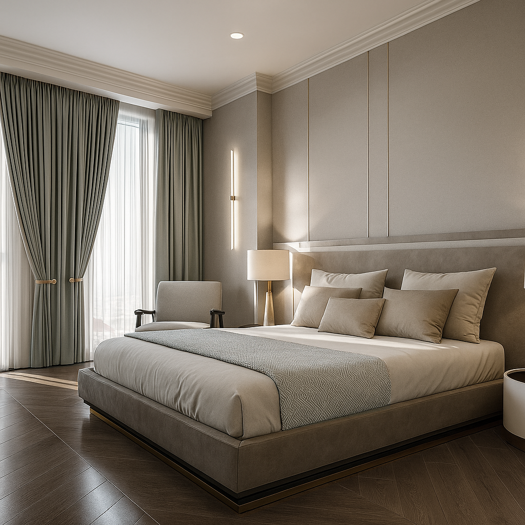 Трехкомнатная квартира в жилом комплексе Sky House