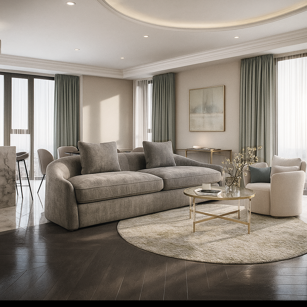 Трехкомнатная квартира в жилом комплексе Sky House