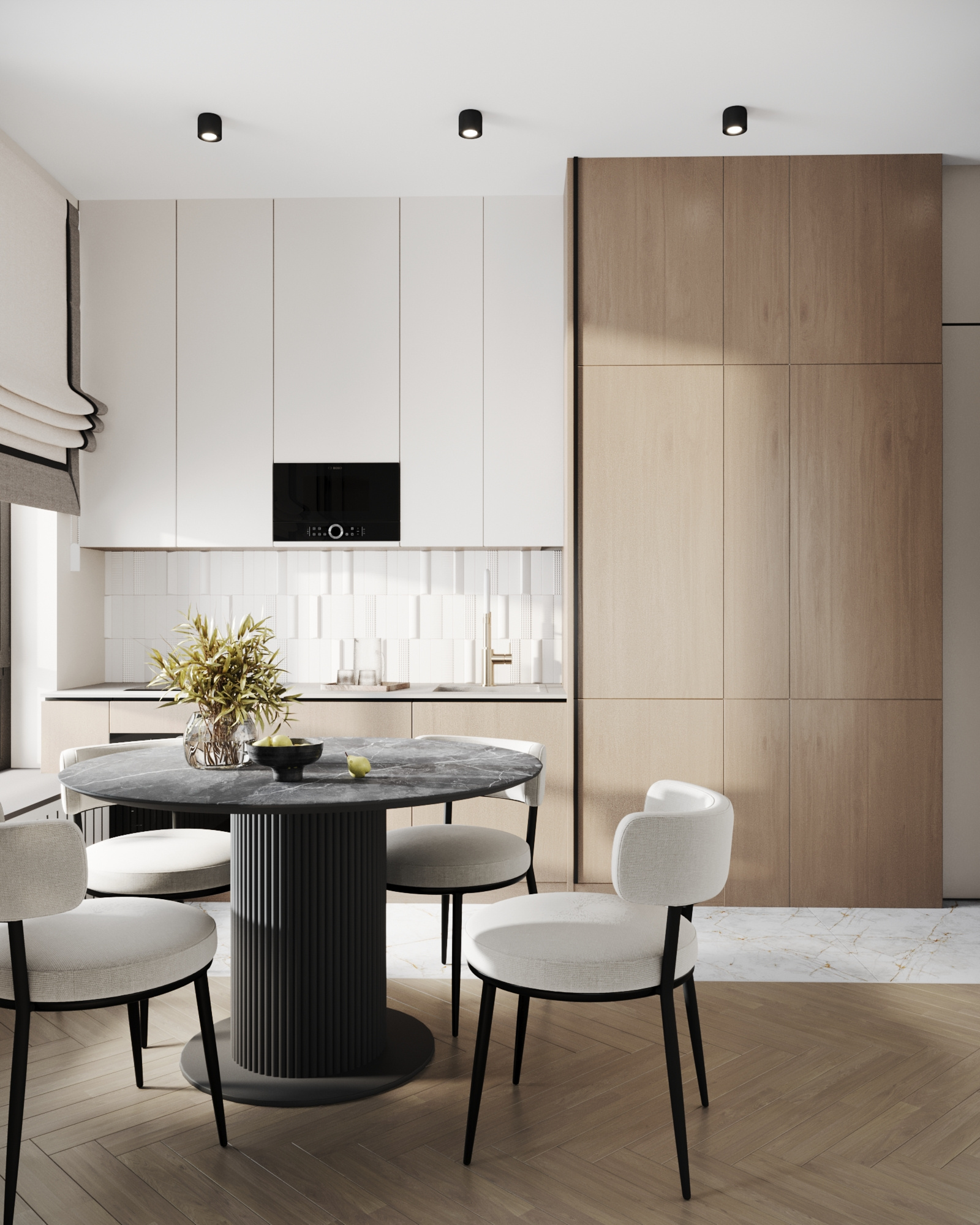 Обложка проекта: Savin Family. Квартира с рабочим кабинетом