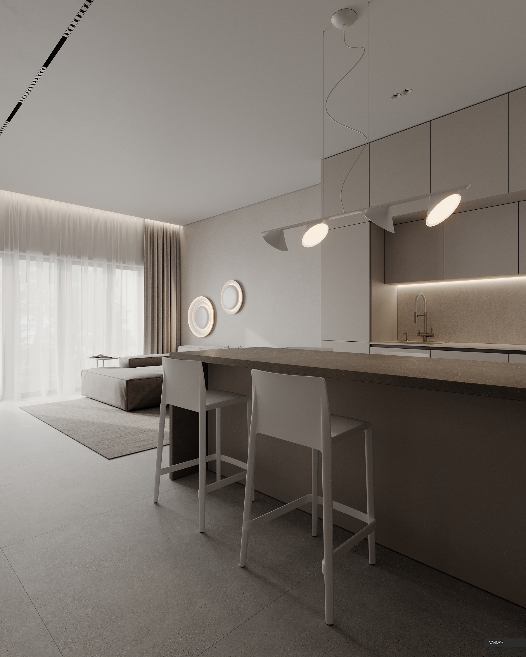 R A U S H E N   G A R D E N  |  Квартира 59м2, г. Светлогорск