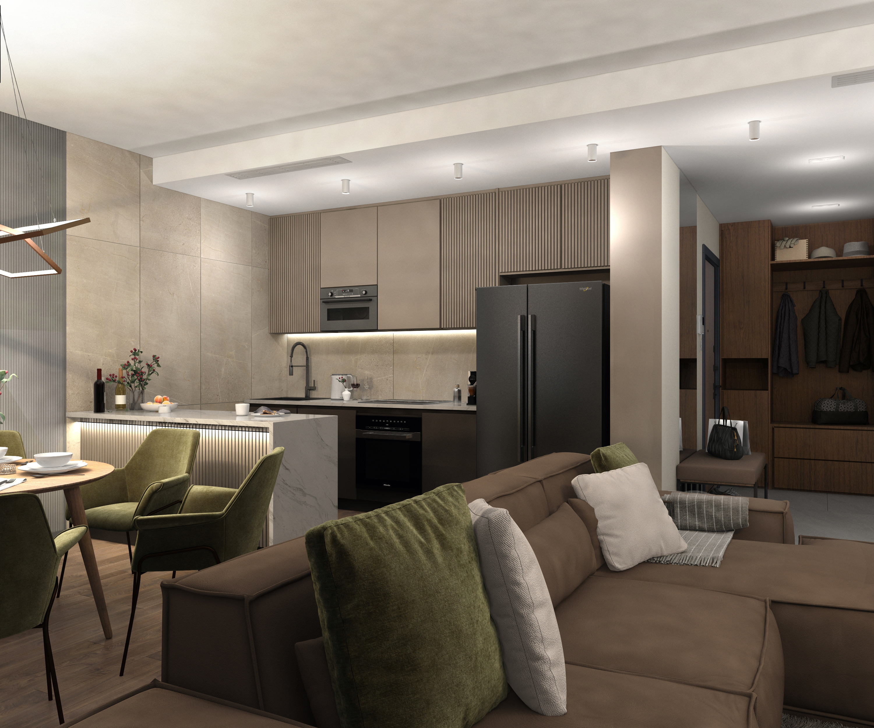 Квартира в ЖК Лефортово парк. 114.51 кв.м.