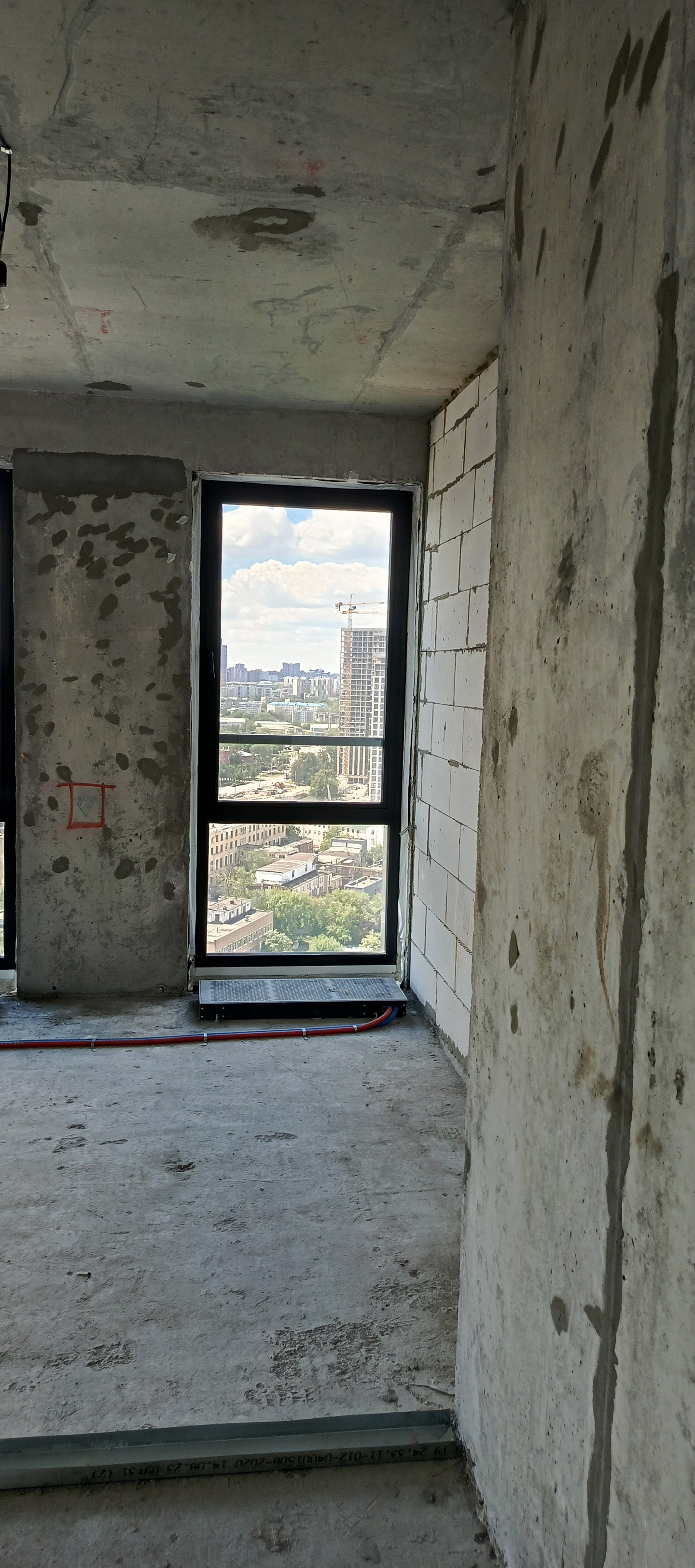 Однокомнатная видовая квартира в ЖК Level Нагатинская. 47.53 кв.м.