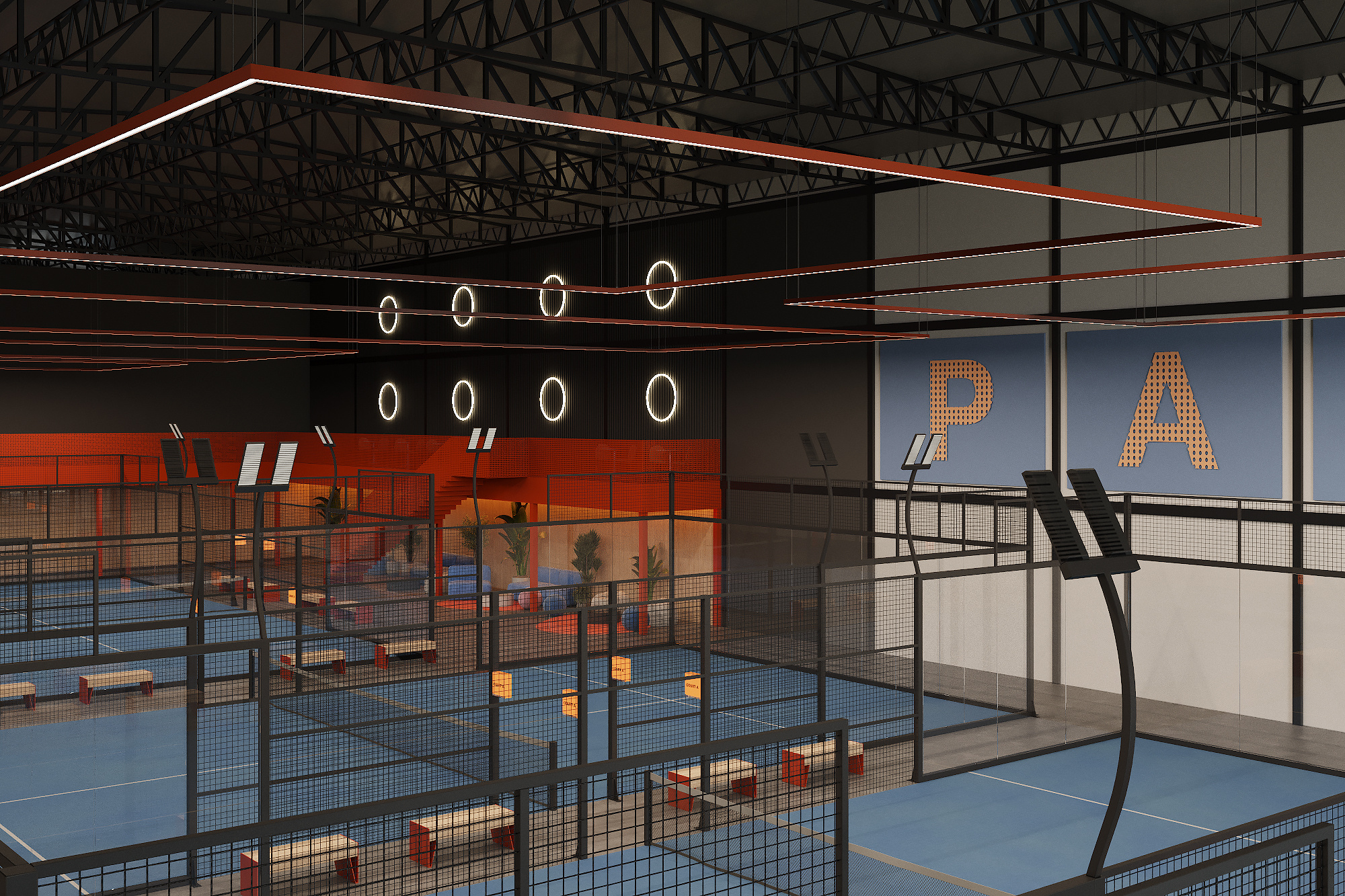 ДИЗАЙН ПРОЕКТ "PADEL BAY"