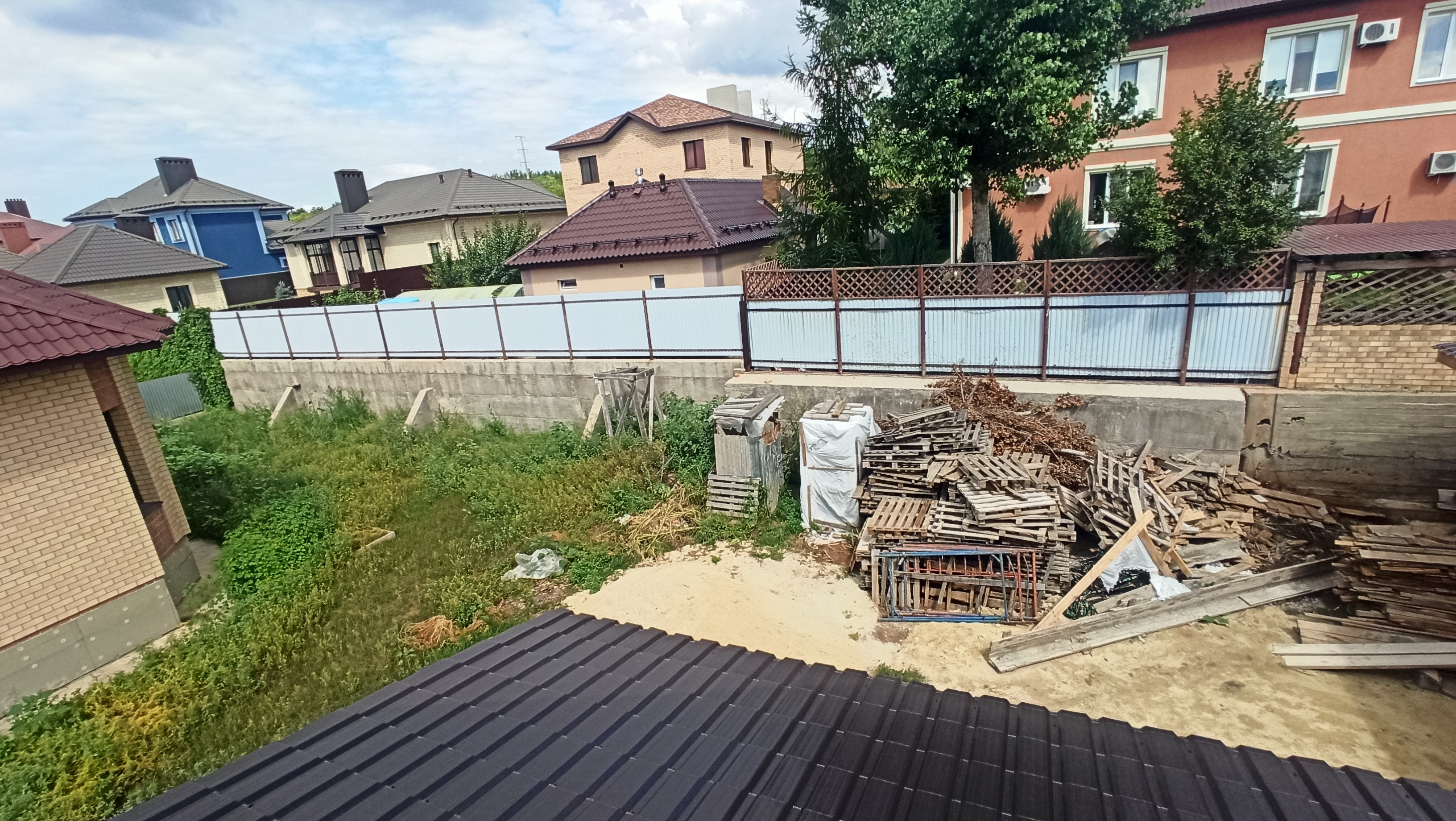 Рабочие моменты на объекте в п. Пригородный