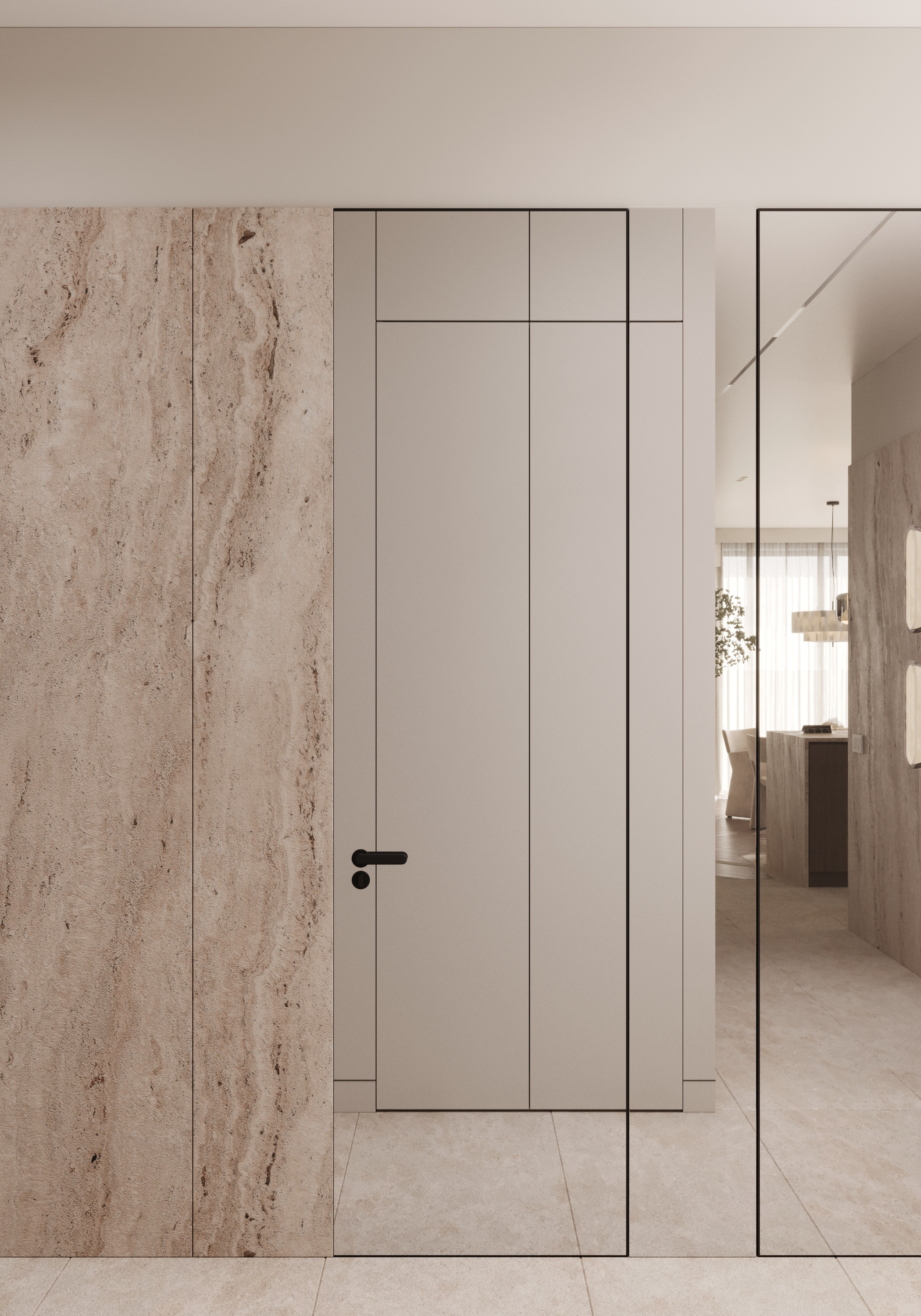 Дизайн интерьера квартиры 102 м² в ЖК Level Причальный, Москва