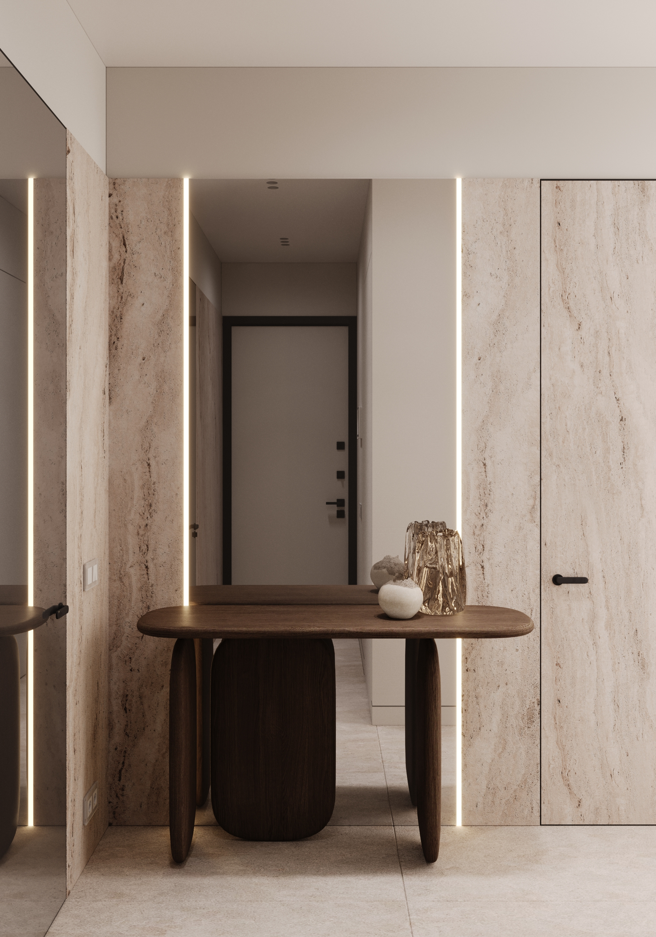 Дизайн интерьера квартиры 102 м² в ЖК Level Причальный, Москва