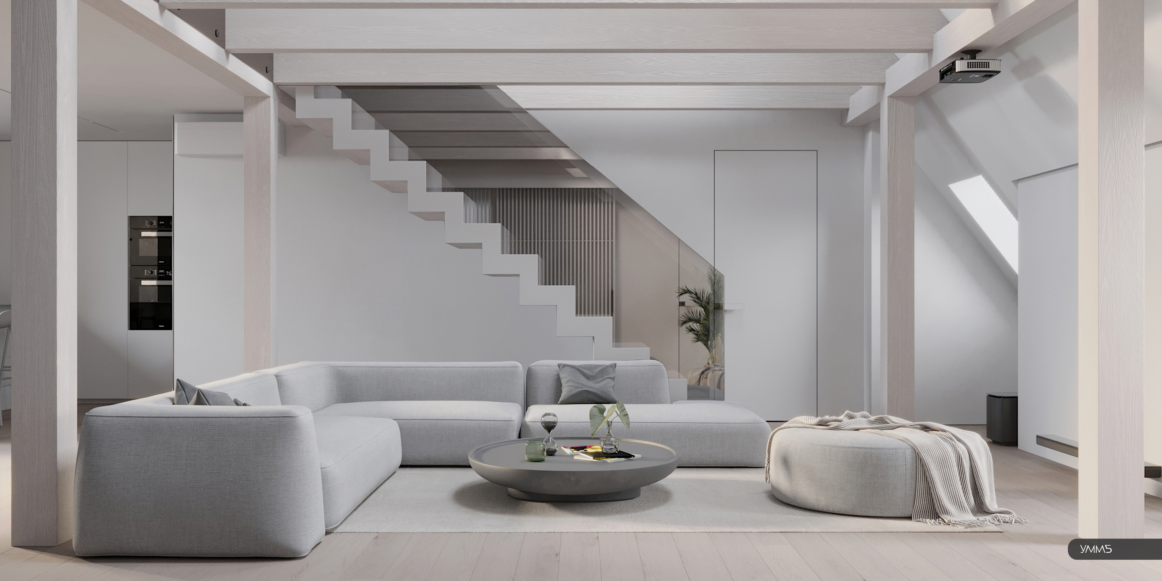 Обложка проекта: Двухуровневая квартира 150м², г. Светлогорск