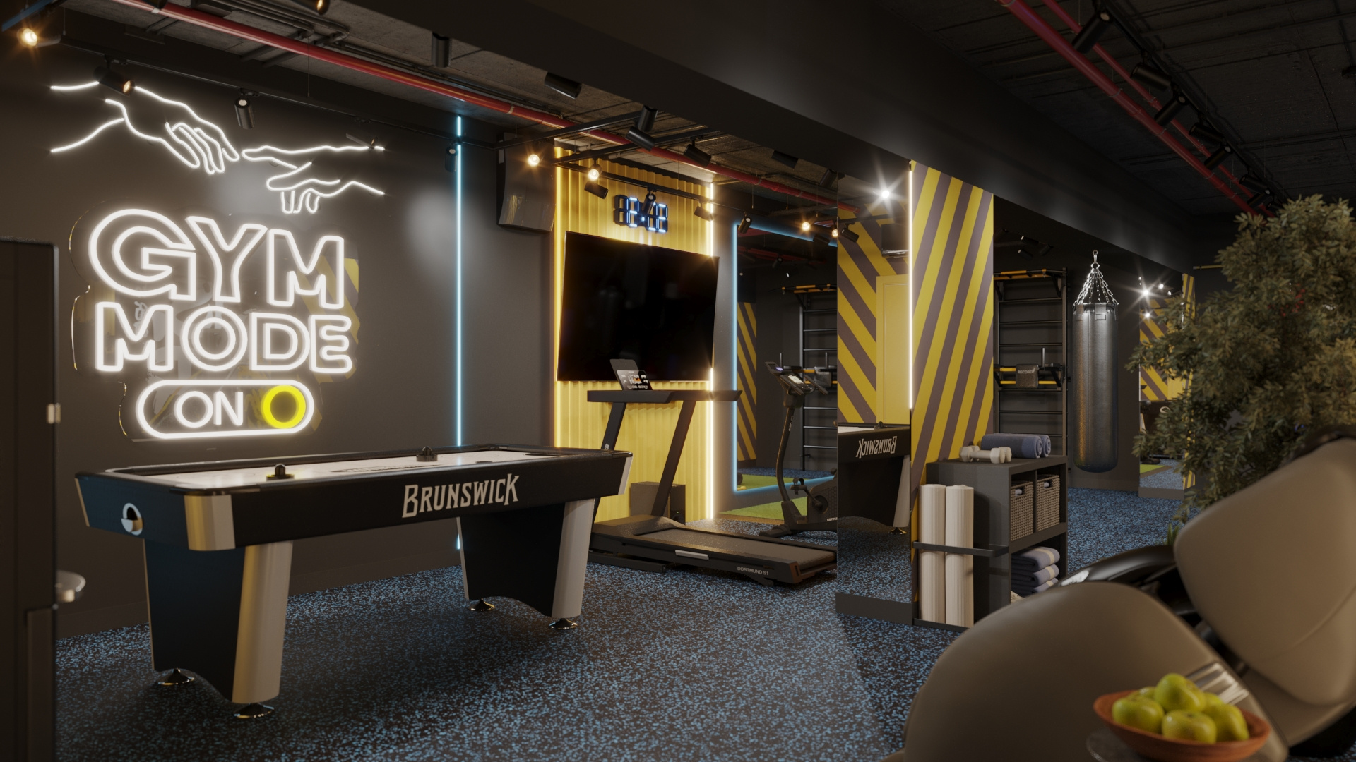 Обложка проекта: HOME_GYM