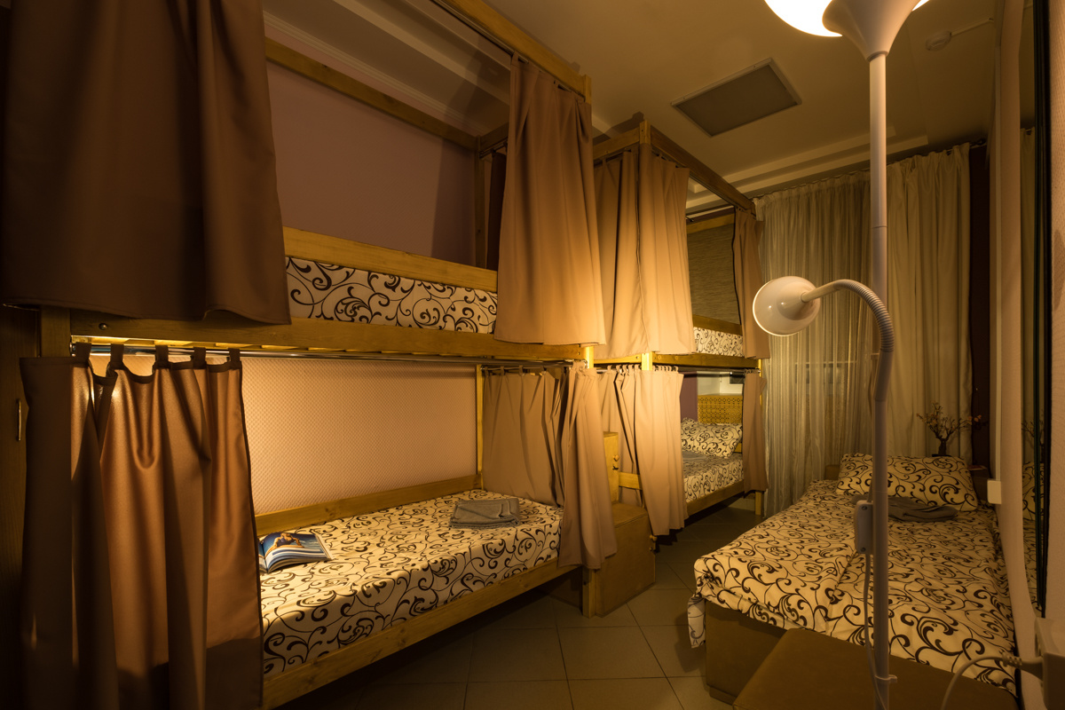 Интерьерная съемка хостела в Казани