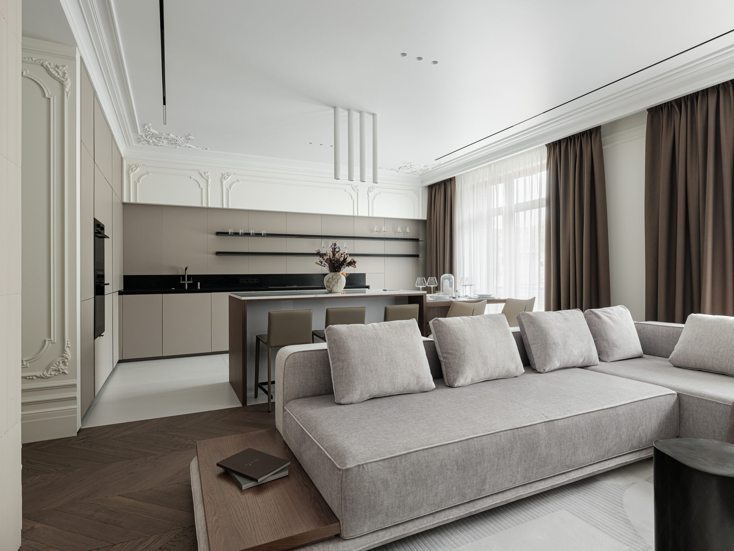 Проект Ильи Шарцева. Квартира в ЖК "Neva haus"