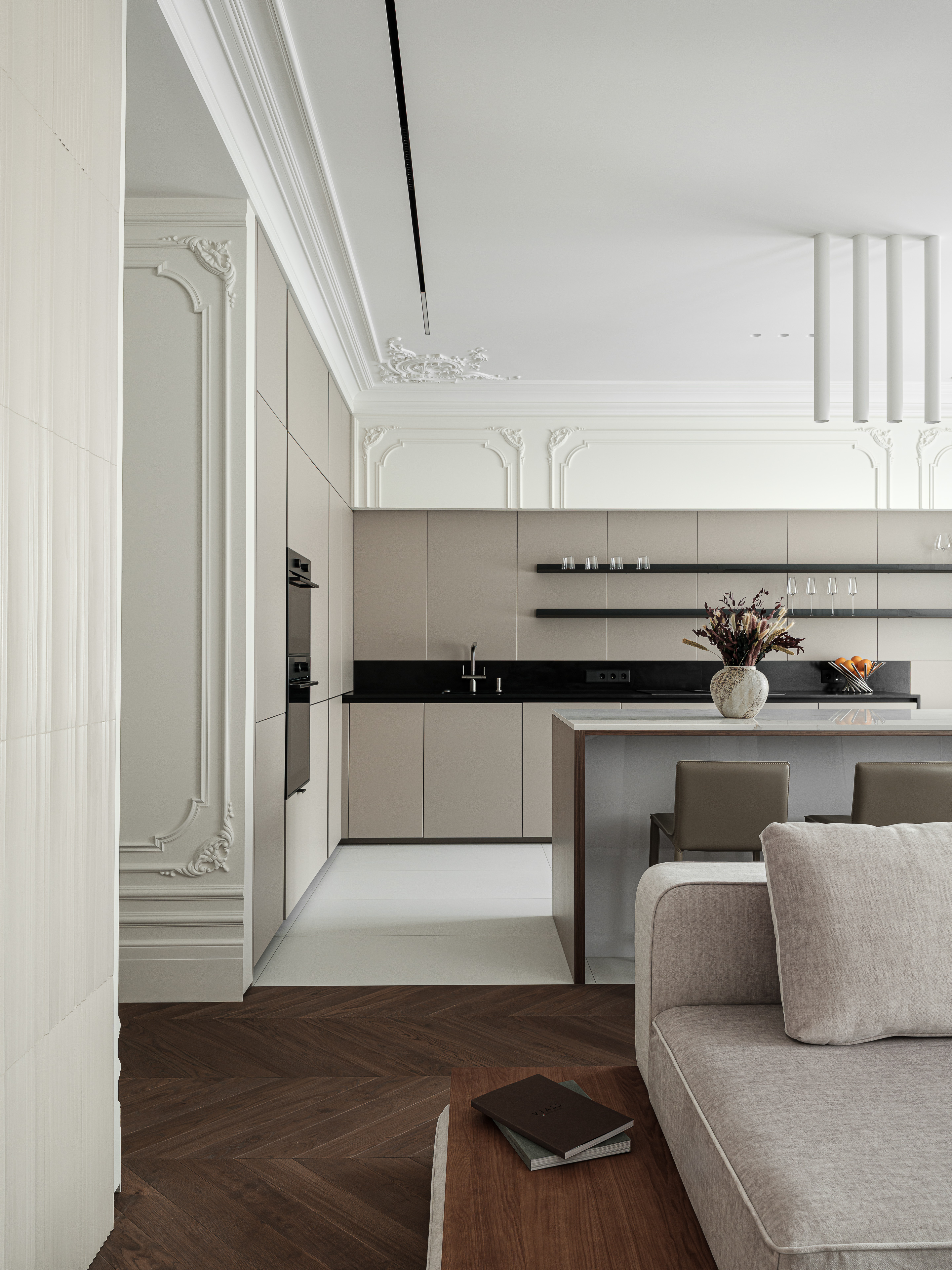 Проект Ильи Шарцева. Квартира в ЖК "Neva haus"