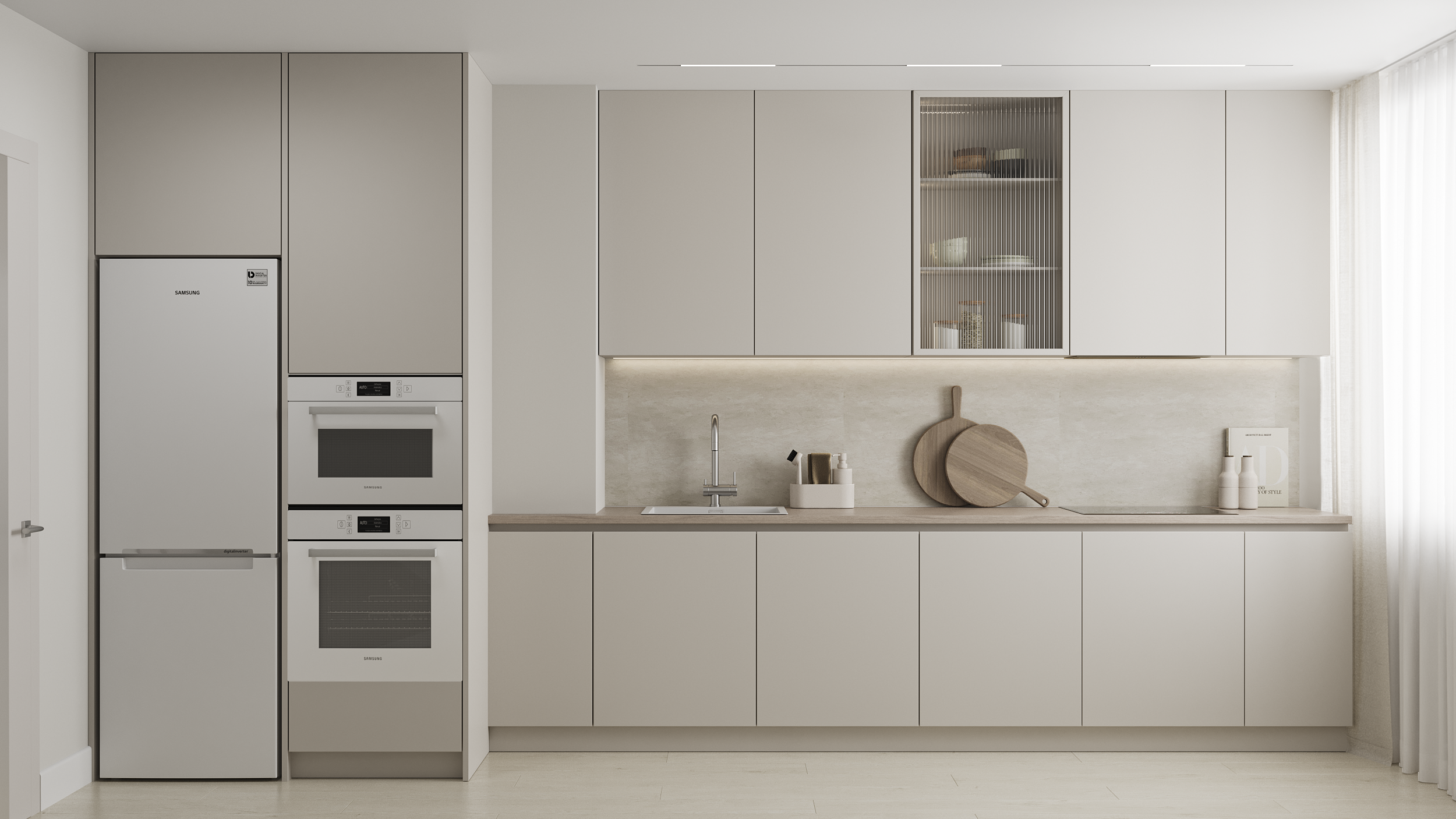 Квартира 57 м² в современном стиле