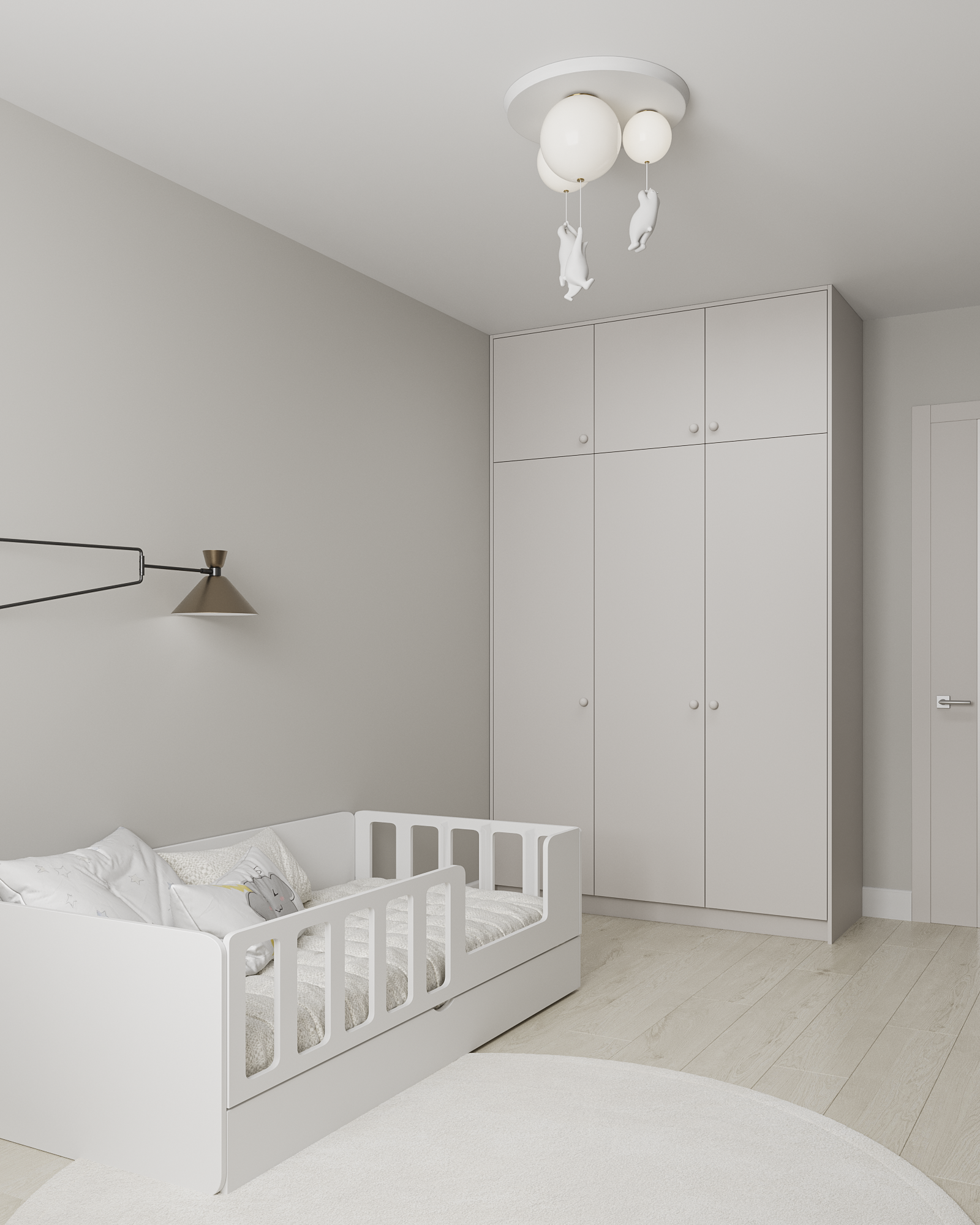 Квартира 57 м² в современном стиле