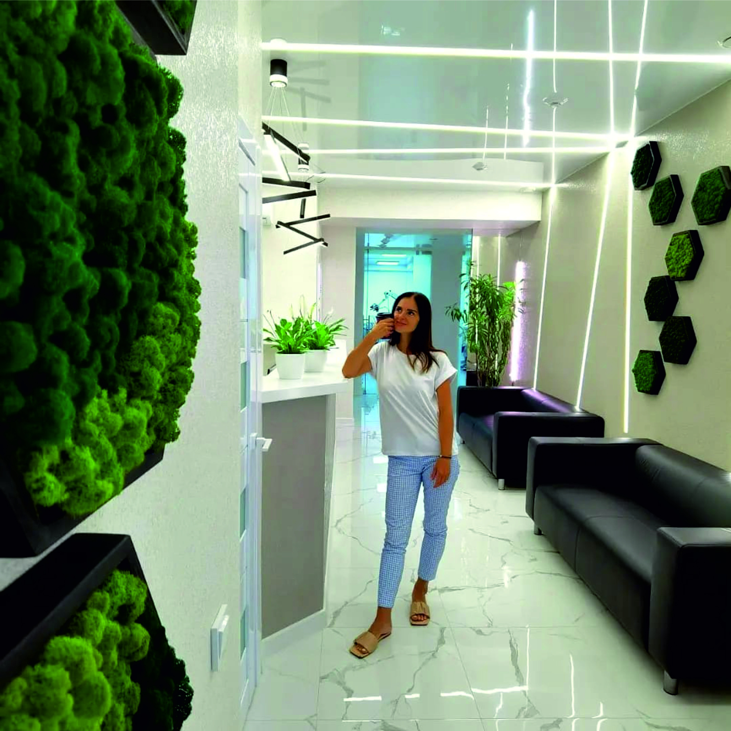 Обложка проекта: Дизайн-проект интерьера стоматологической клиники "ЛидерДент" г. Томск