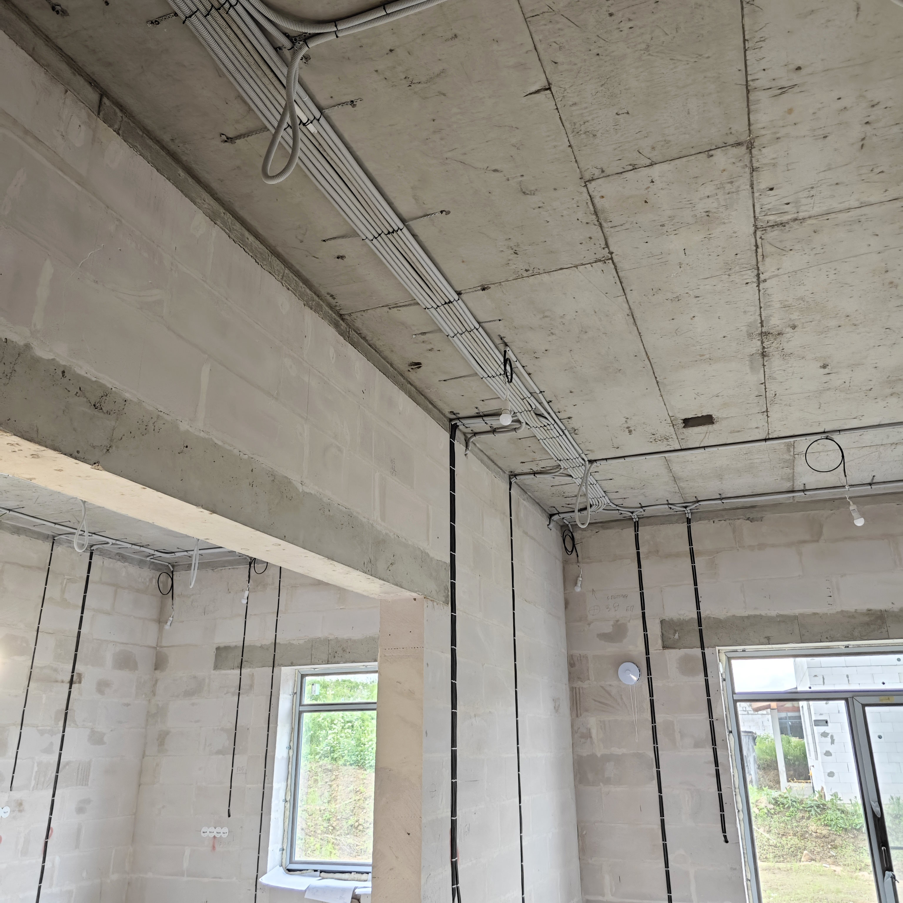 Электрика и вентиляция для дома 320 м²