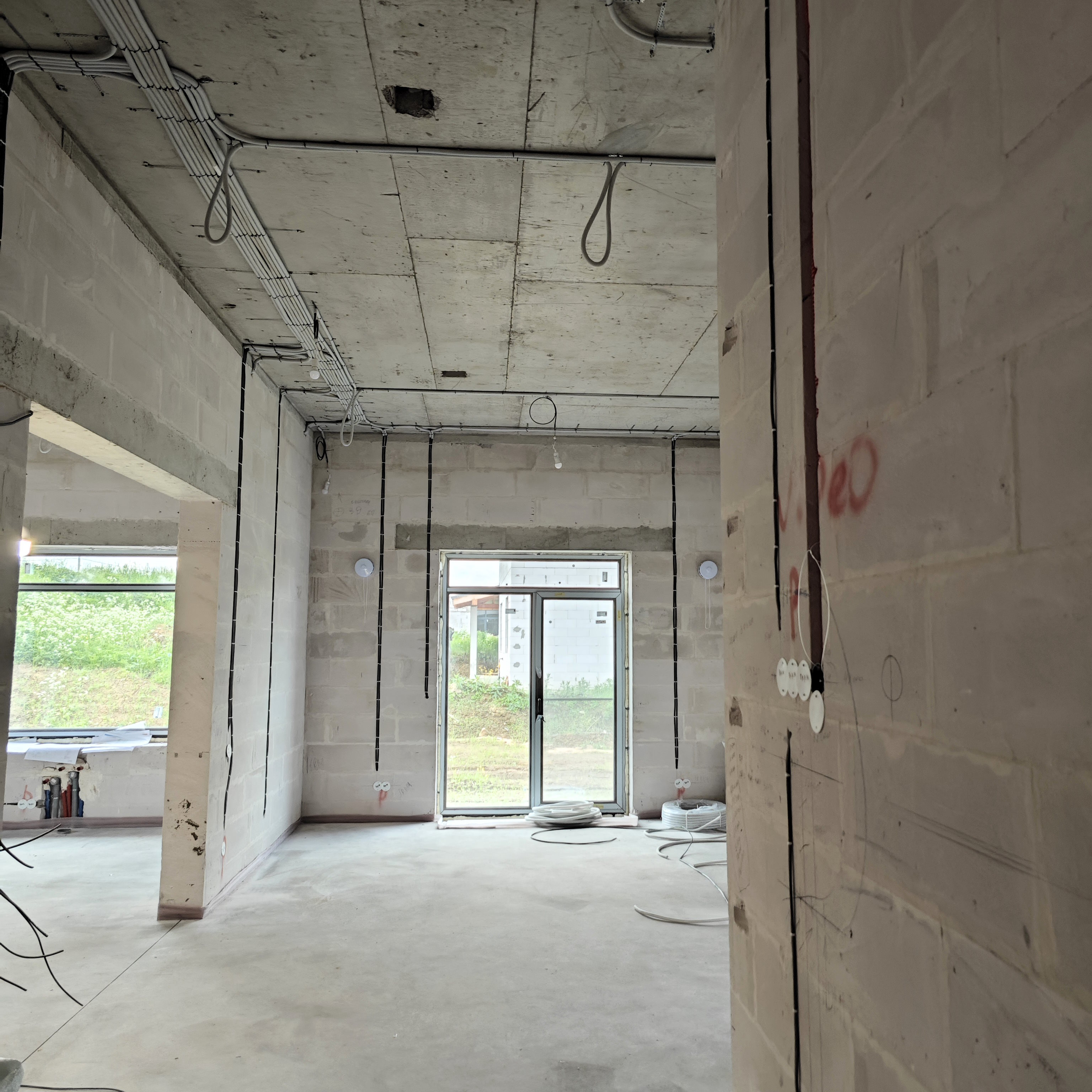 Электрика и вентиляция для дома 320 м²
