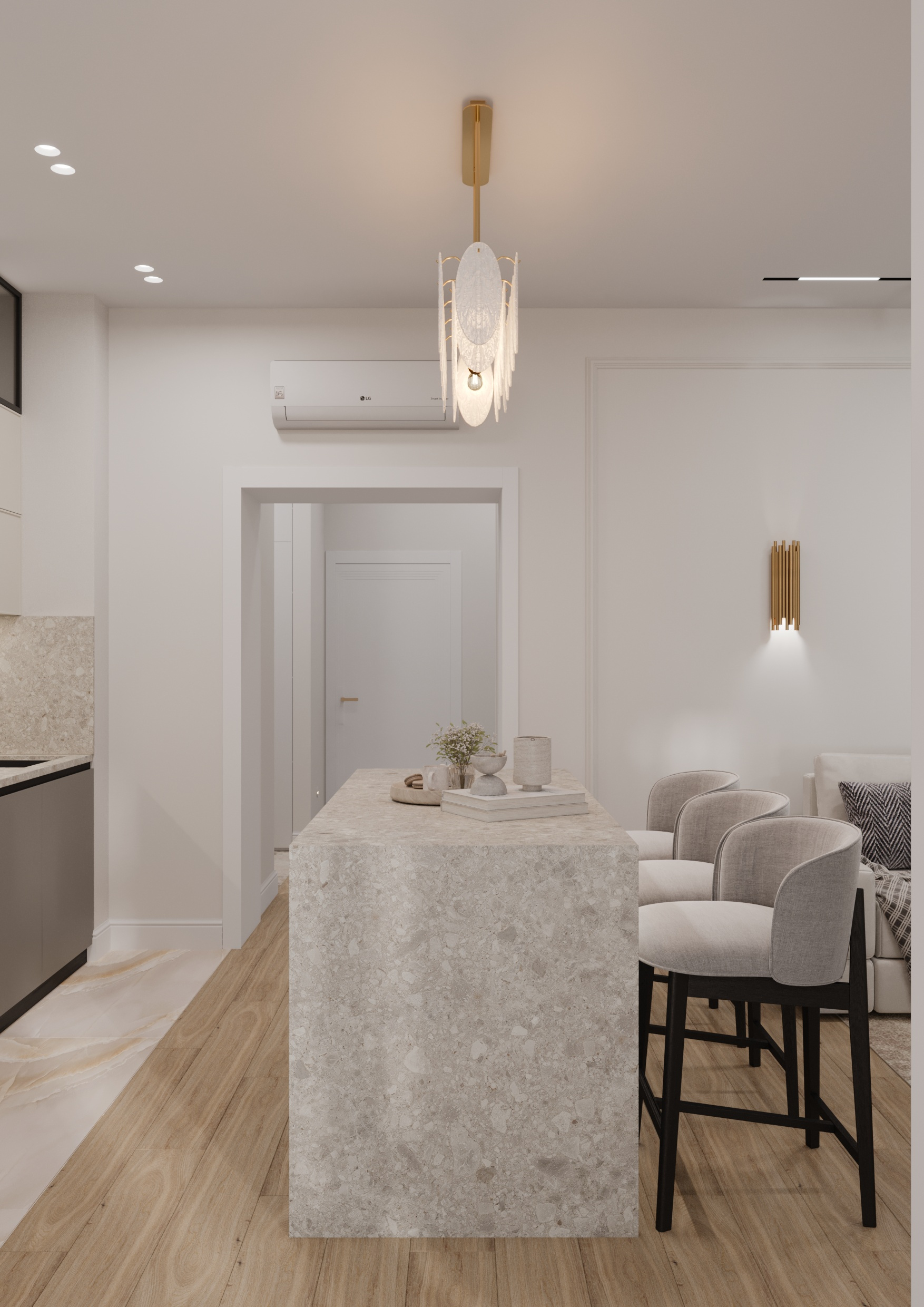 ЖК "Атмосфера в центре", 74 м2