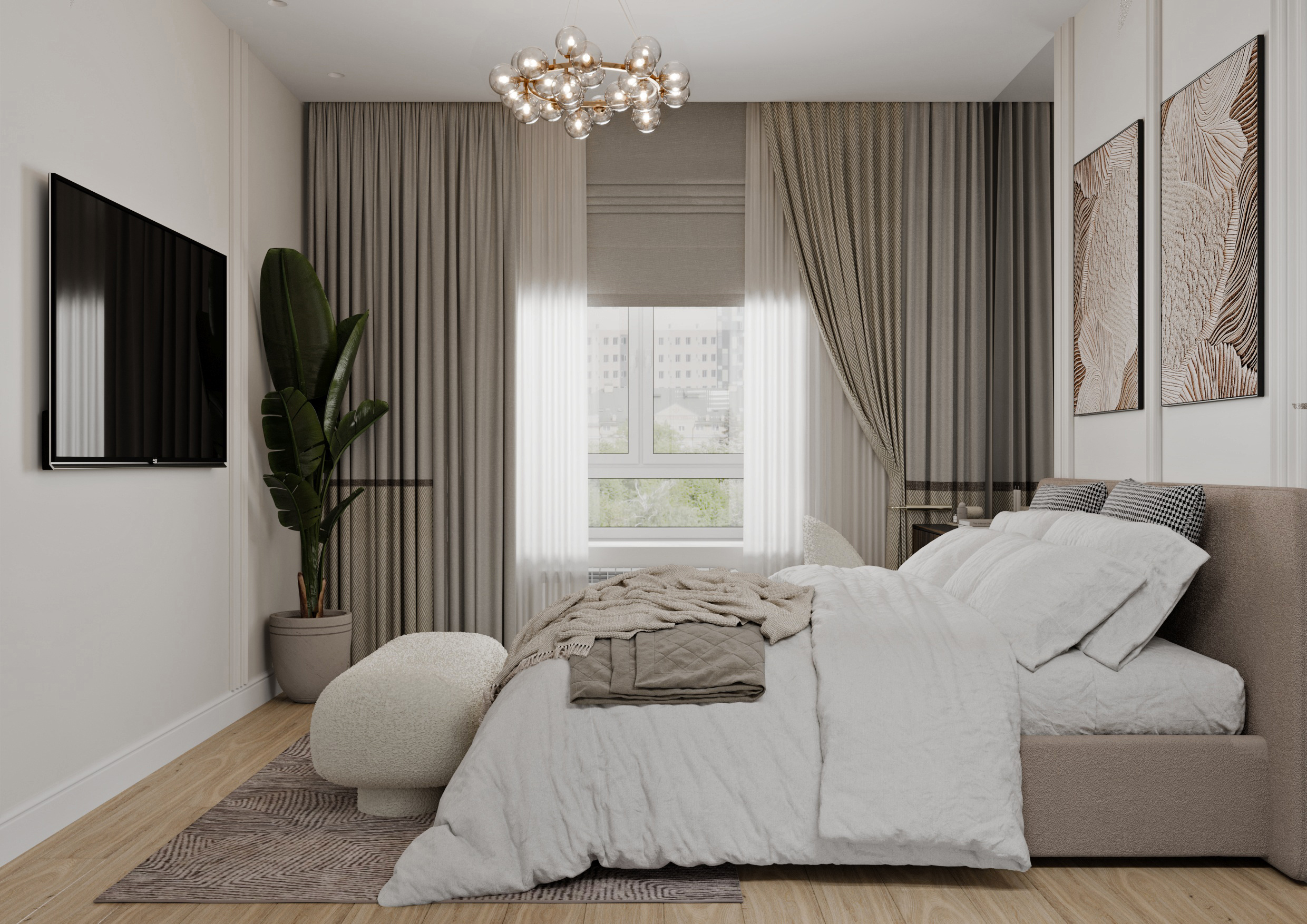 ЖК "Атмосфера в центре", 74 м2
