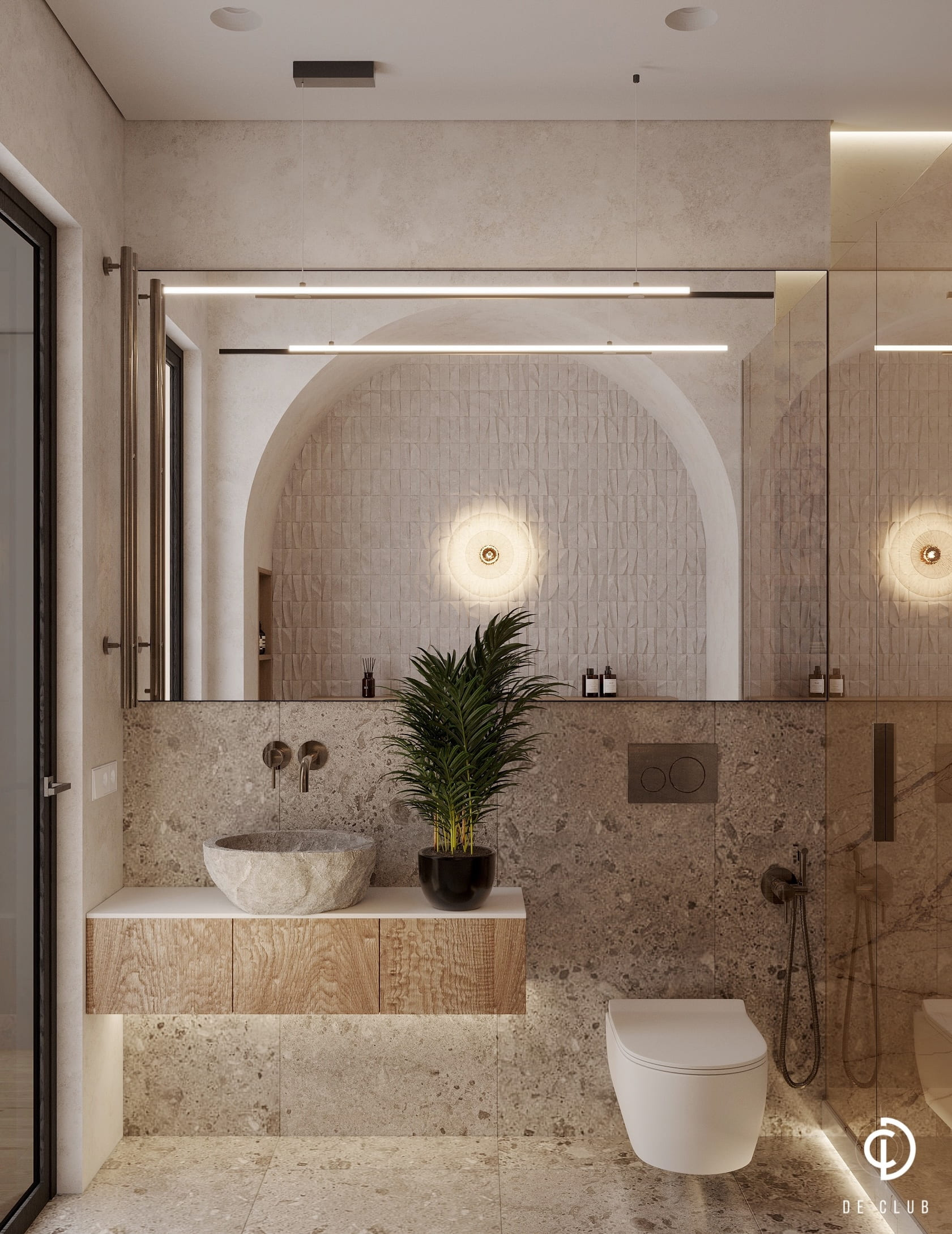 Дизайн интерьера трёхкомнатной квартиры 92 м² | ЖК «Остров», г. Москва
