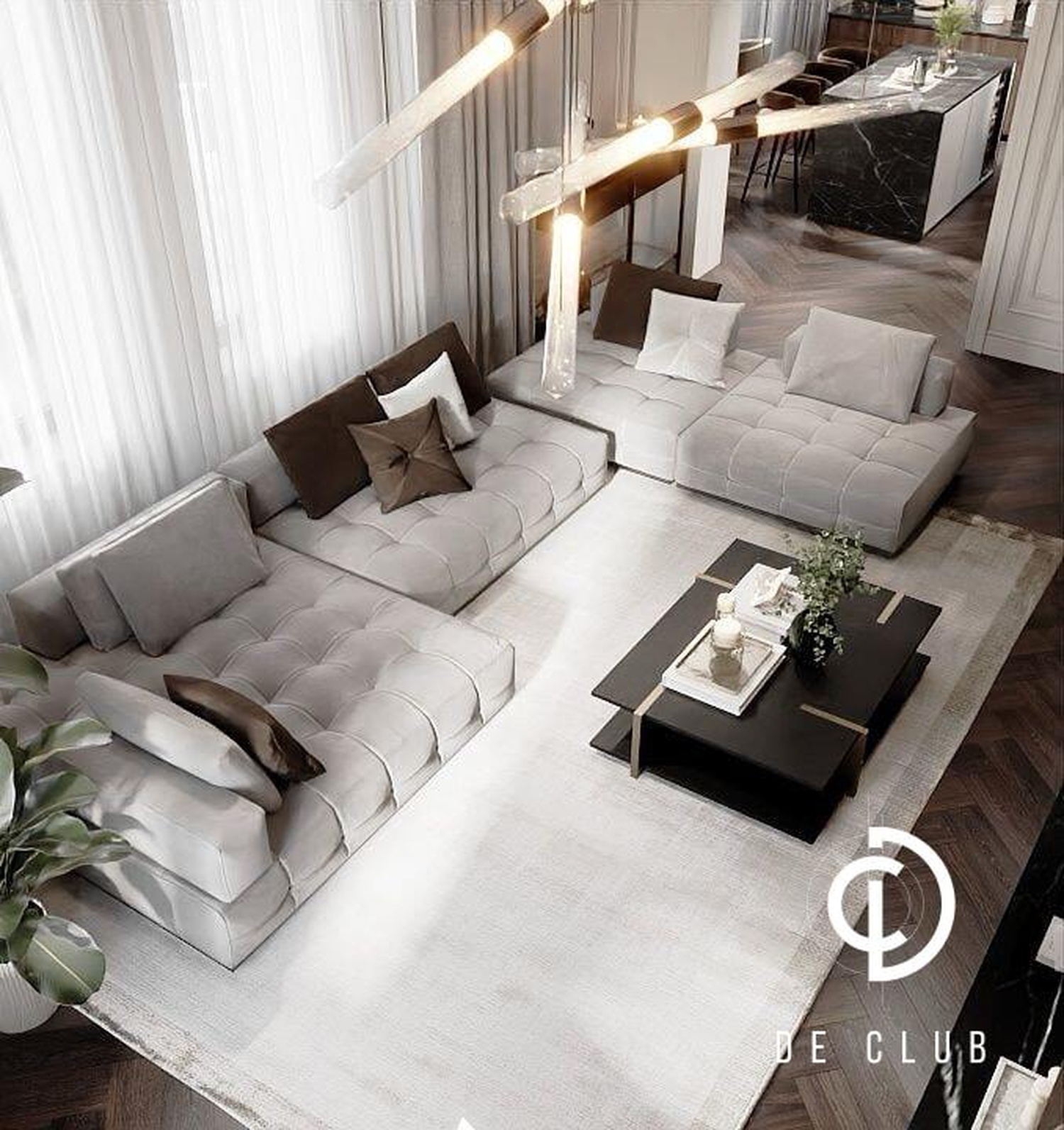 Дизайн интерьера дома 250 м² | г. Электрогорск