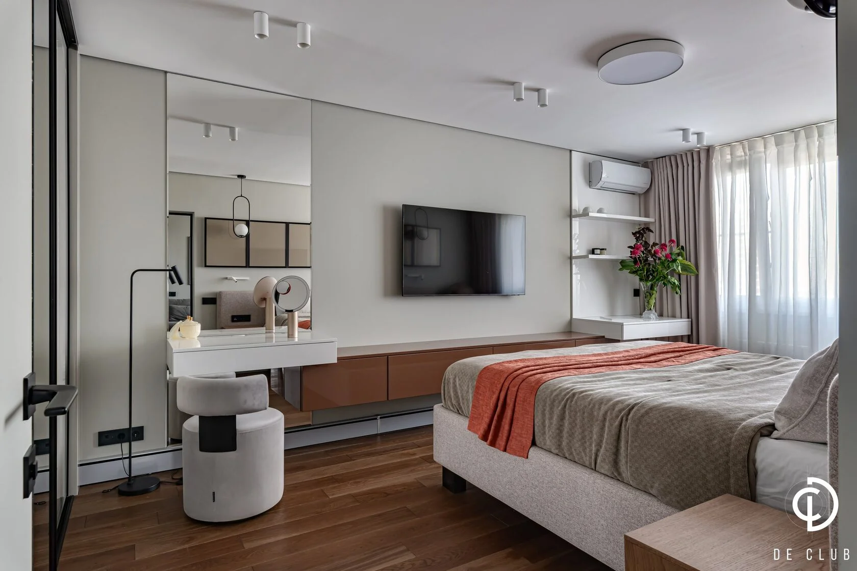 Дизайн интерьера трёхкомнатной квартиры 125 м² | г. Москва