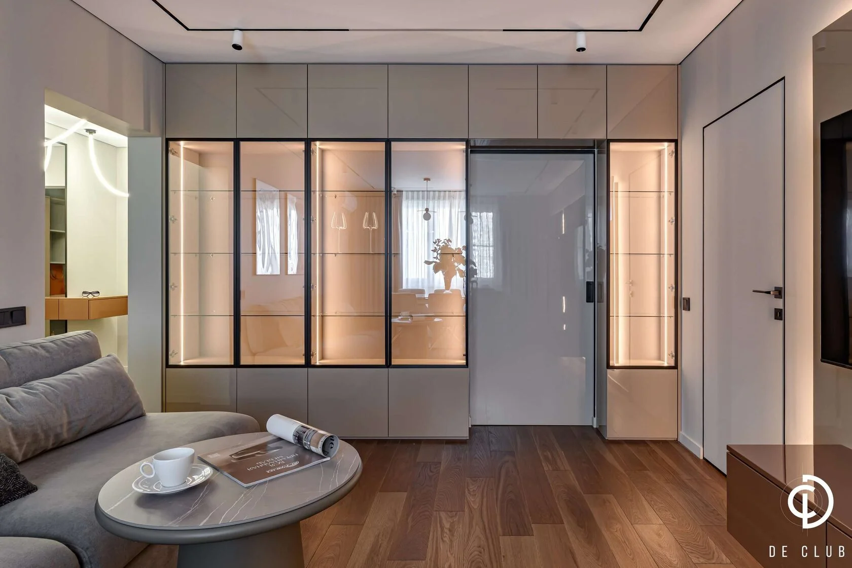 Дизайн интерьера трёхкомнатной квартиры 125 м² | г. Москва