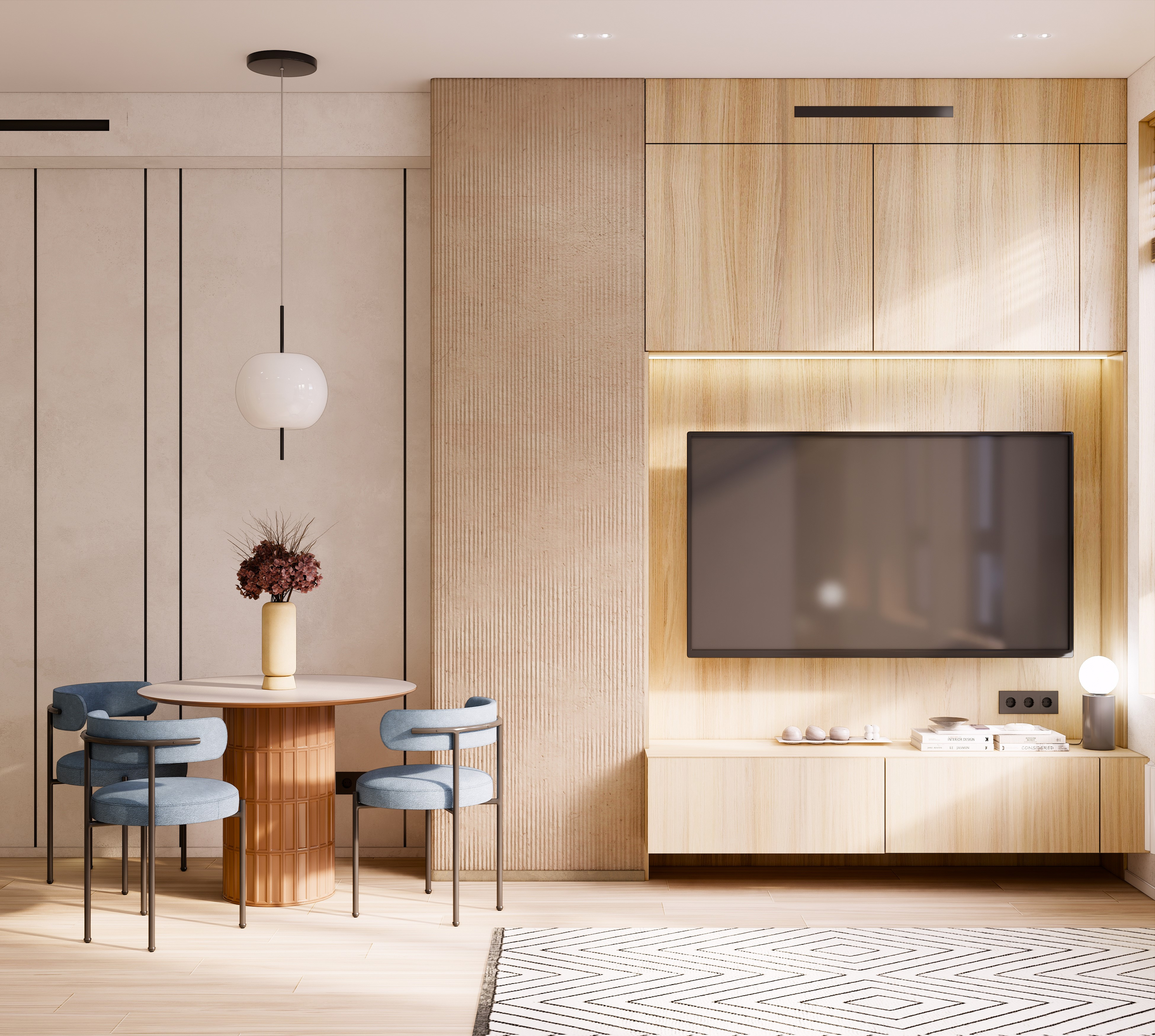 Обложка проекта: Квартира 76 кв.м в ЖК «КМ Residence Prime»