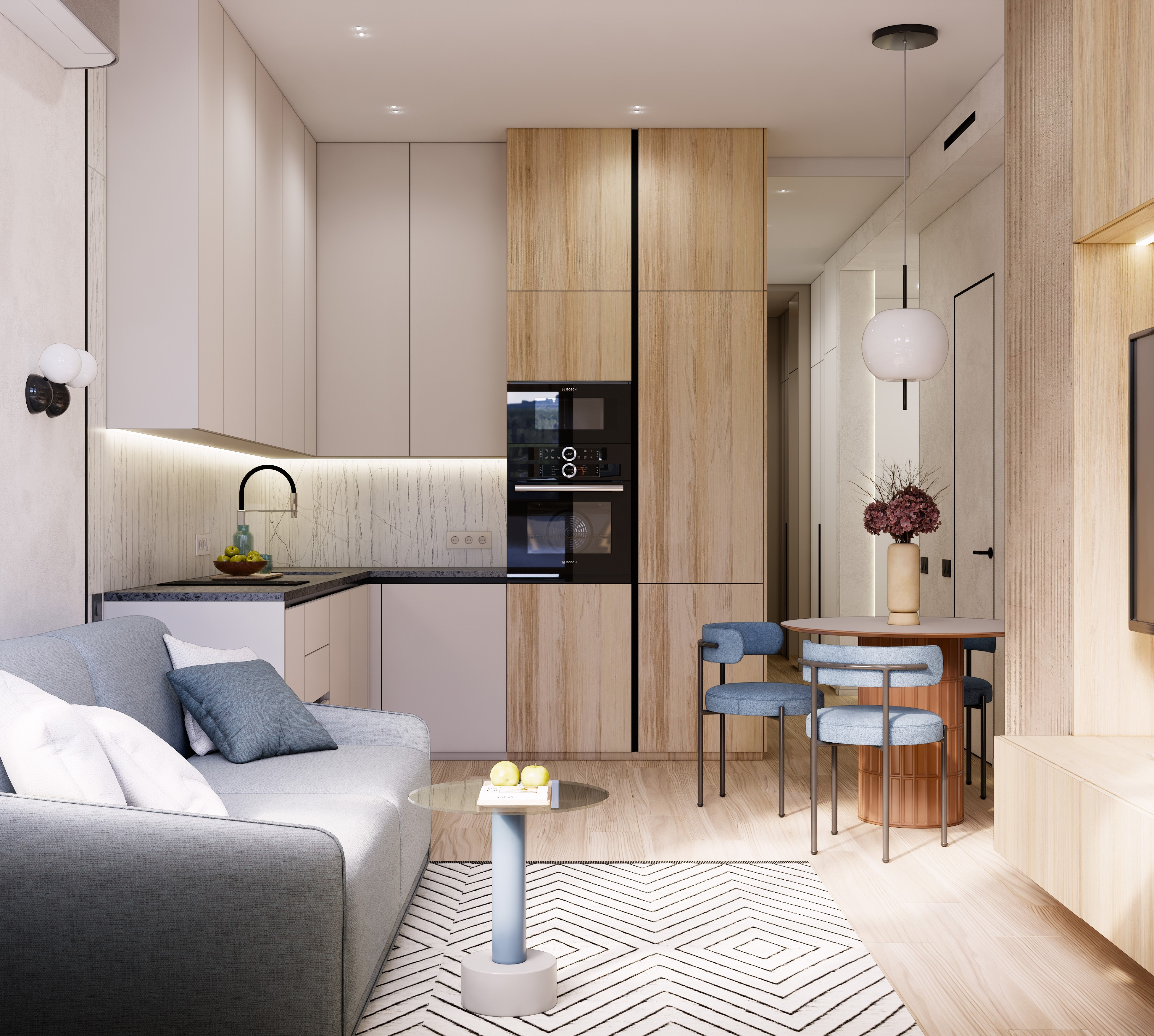 Квартира 76 кв.м в ЖК «КМ Residence Prime»