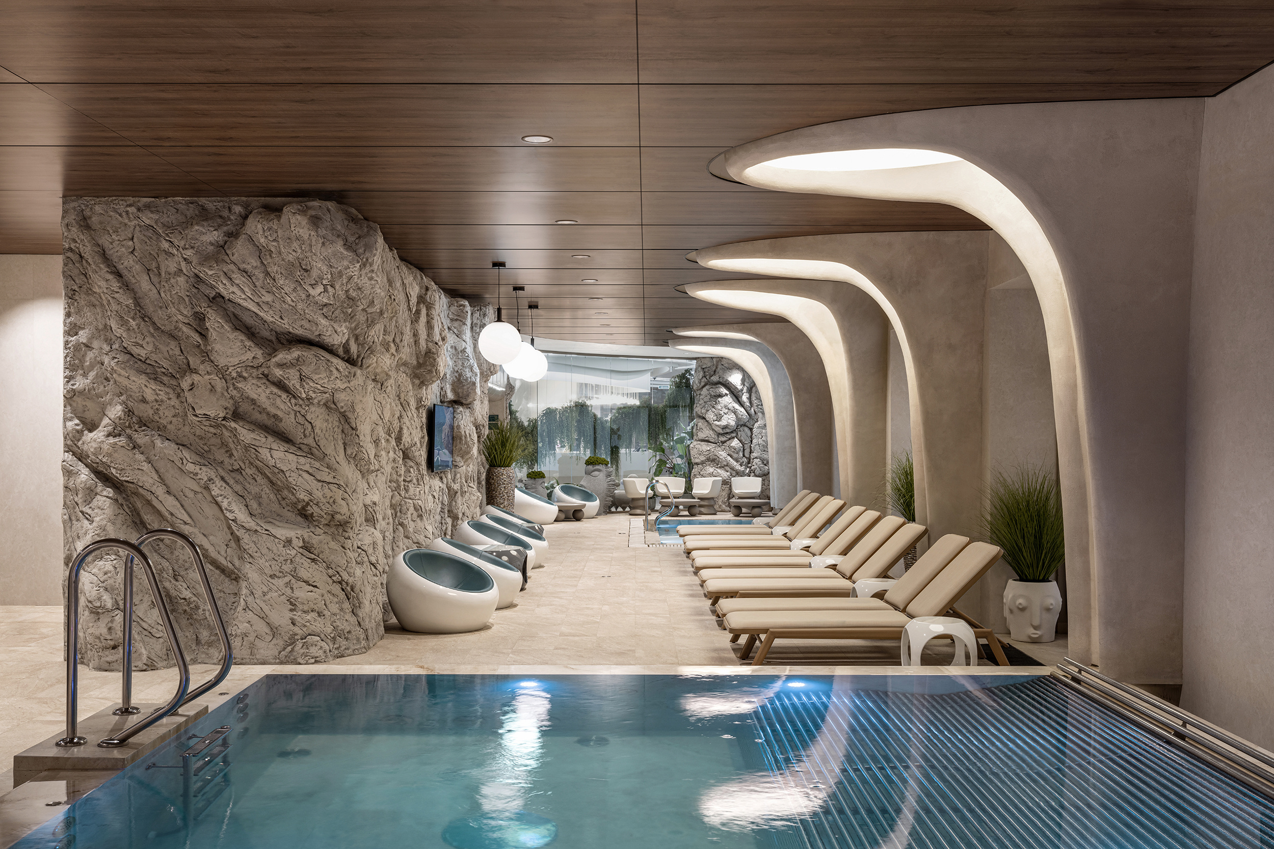 Обложка проекта: Palmira Art Hotel Зона СПА