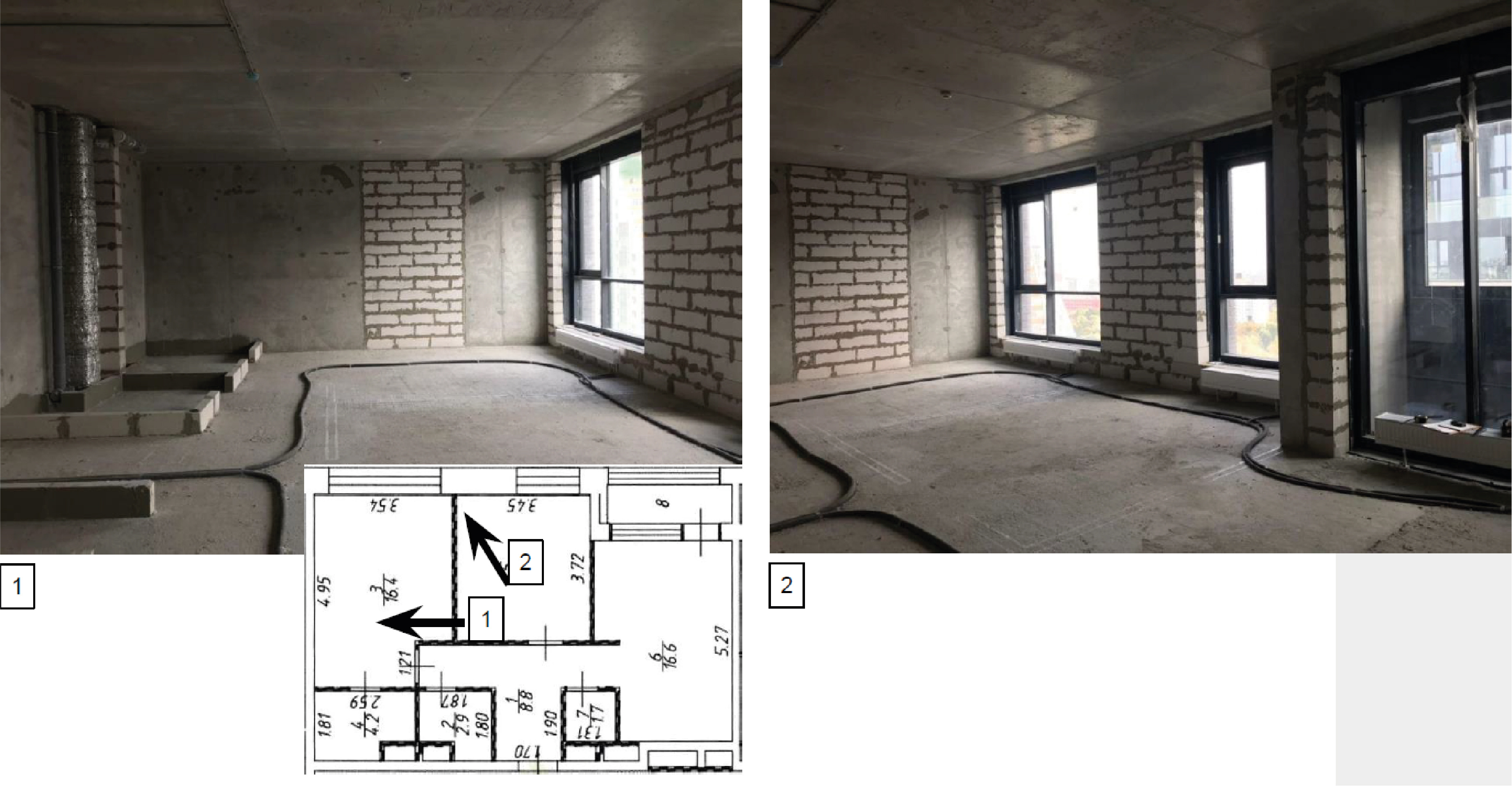 квартира для двоих "Line&Space Apartment" 64 м²
