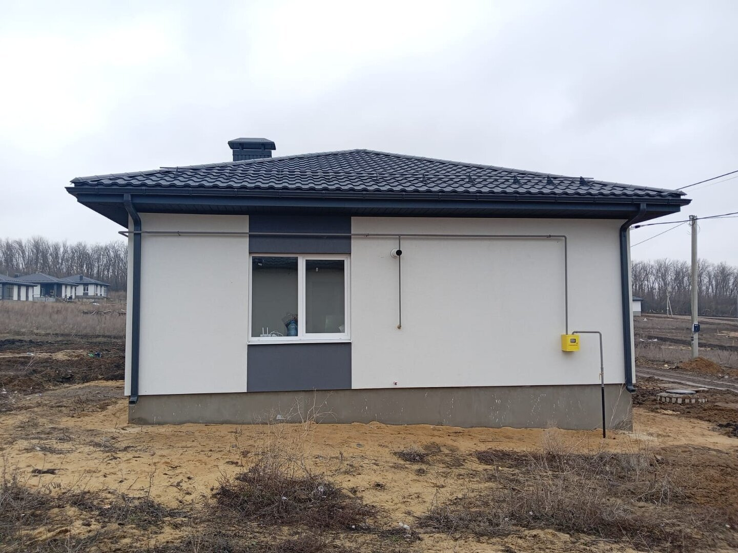 Одноэтажный дом 90м
