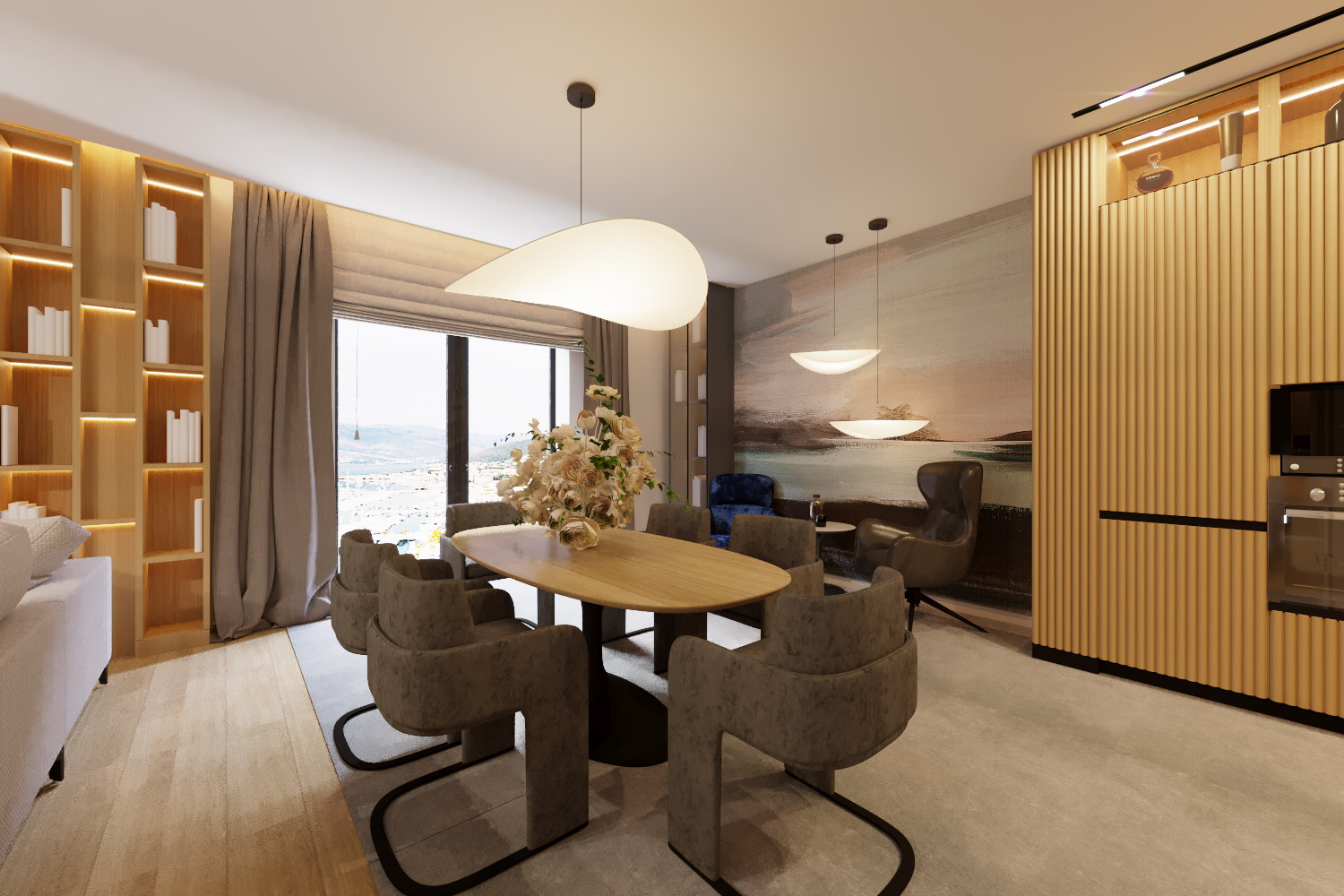5 комнатная квартира Porto Montenegro Черногория 190 кв.м