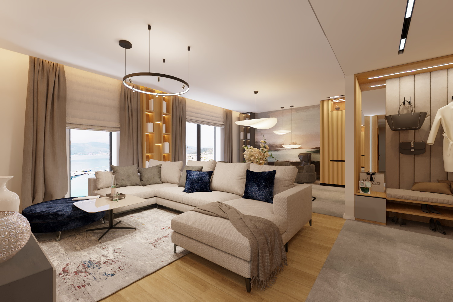 Обложка проекта: 5 комнатная квартира Porto Montenegro Черногория 190 кв.м