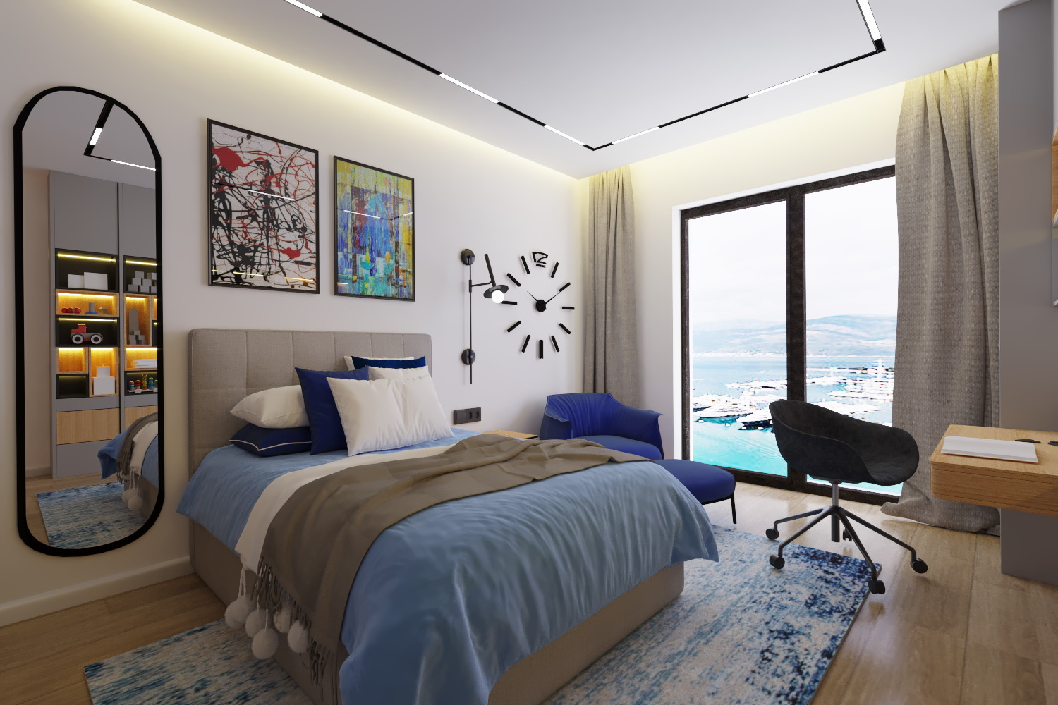 5 комнатная квартира Porto Montenegro Черногория 190 кв.м